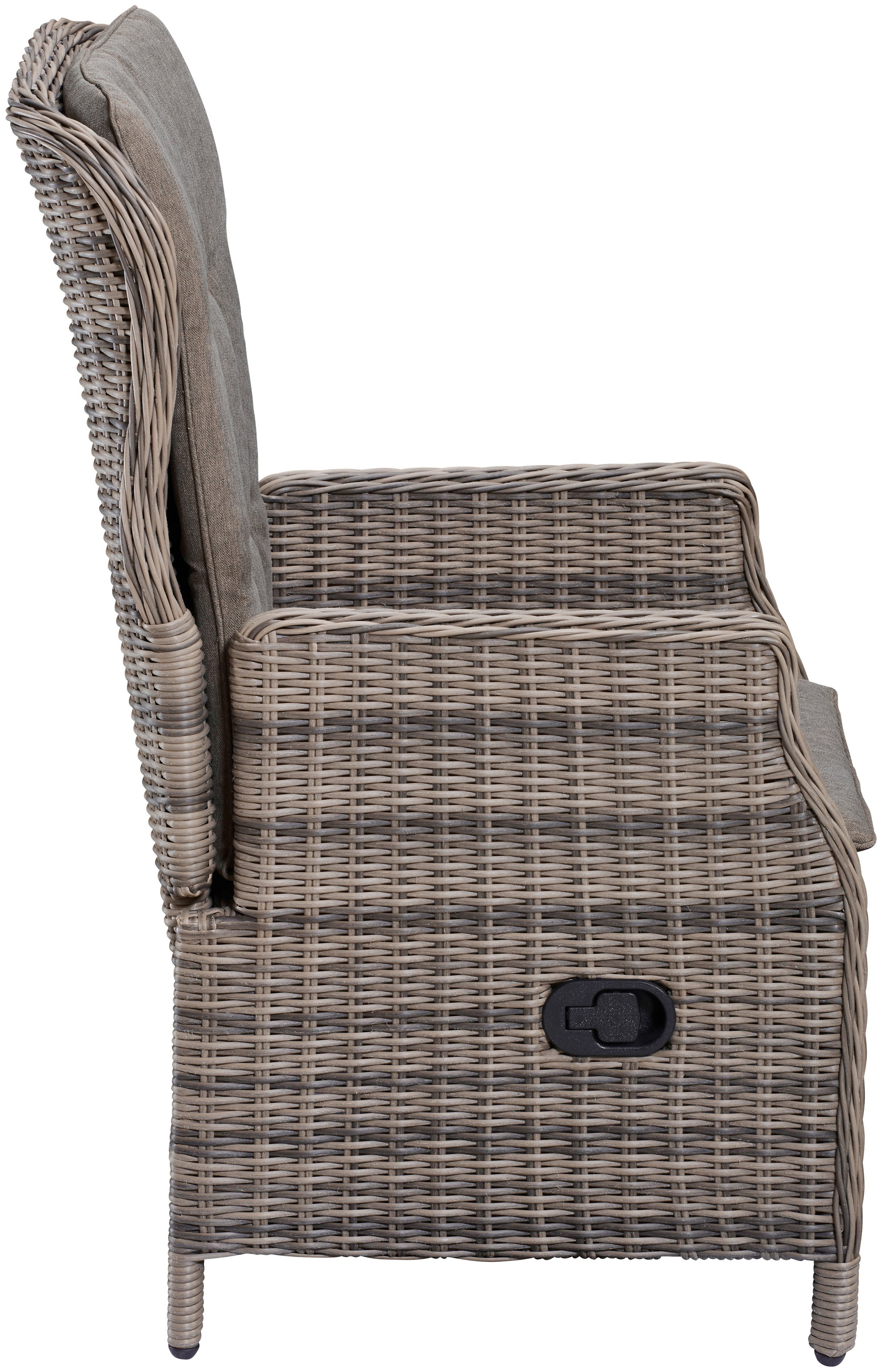 MERXX Gartenstuhl »Riviera«, 1 St., Polyrattan, verstellbar, natur, inkl. A günstig online kaufen