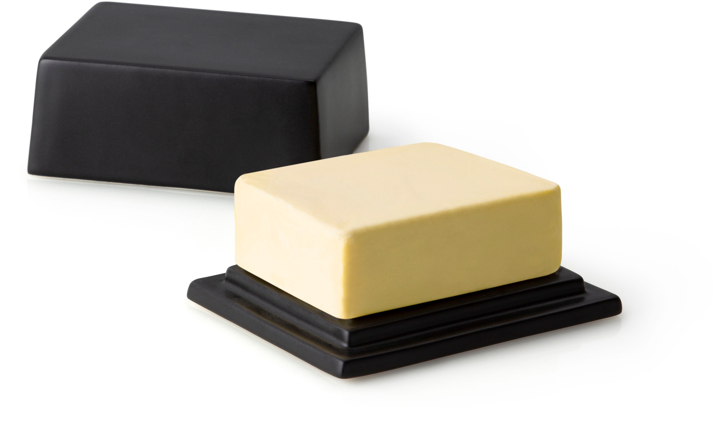 Continenta Butterdose, (2 tlg.), für 125g Butter, in Handarbeit gefertigt, günstig online kaufen