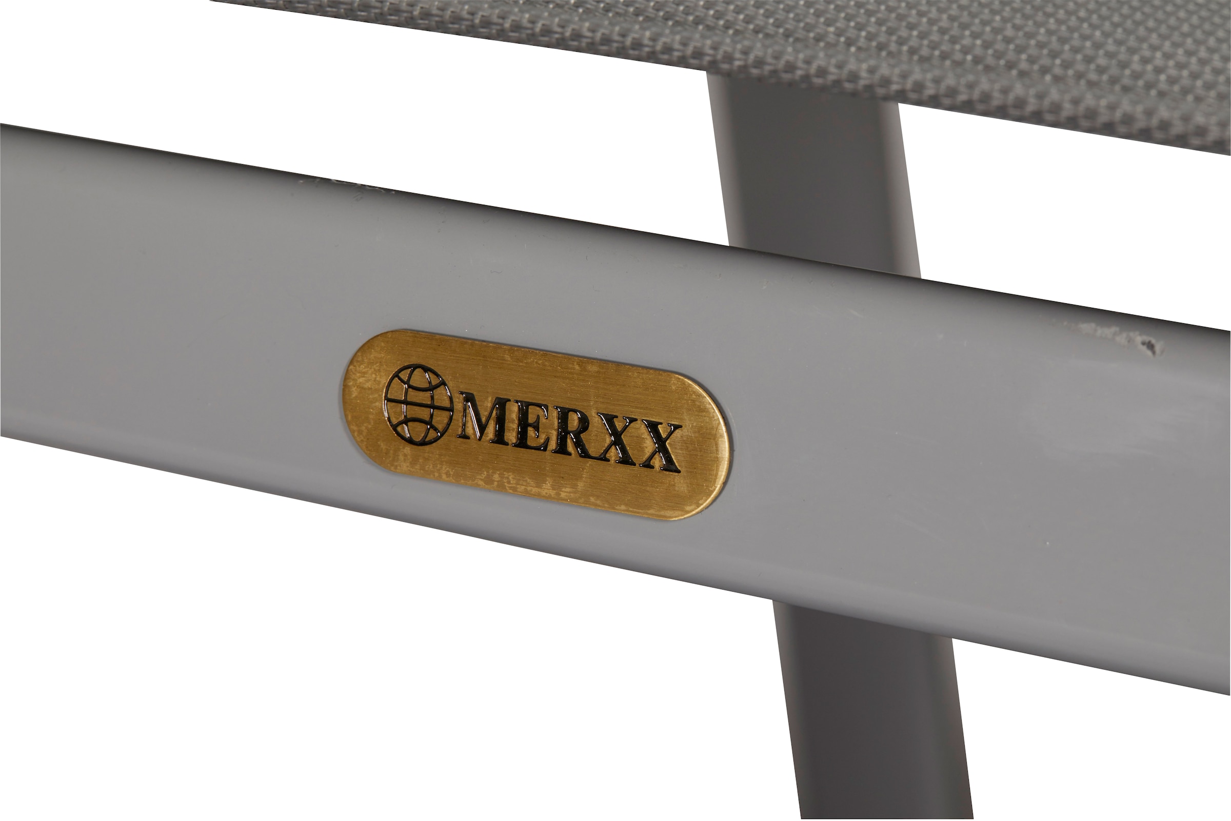 MERXX Stapelstuhl »Amalfi Deluxe«, (Set), 2 St., 2er Set, Alu/Textil, stapelbar