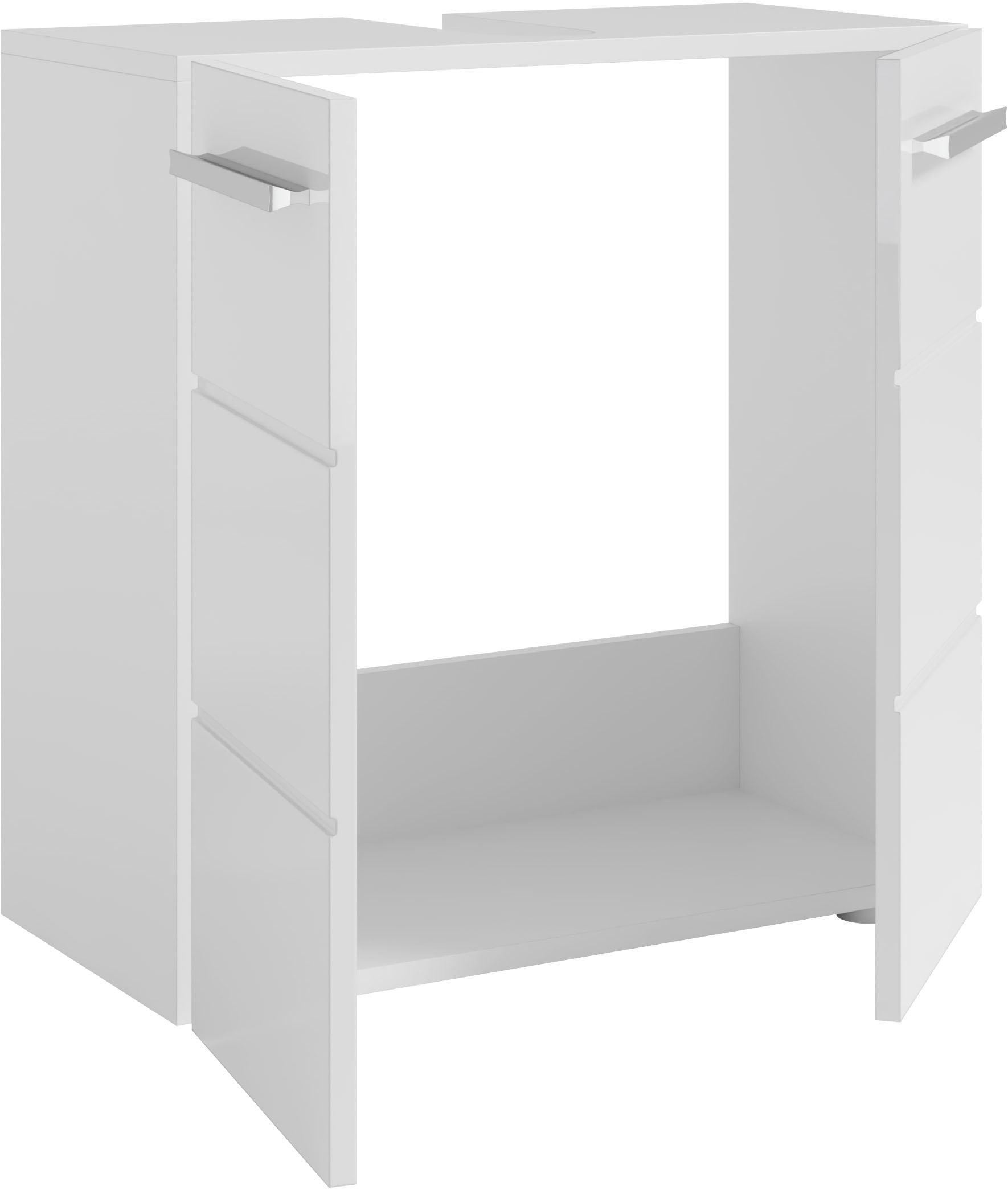 BASIC by Balculina Waschbeckenunterschrank »Mandi« 1 Stk. tlg. Breite 60cm, hochglanz Front