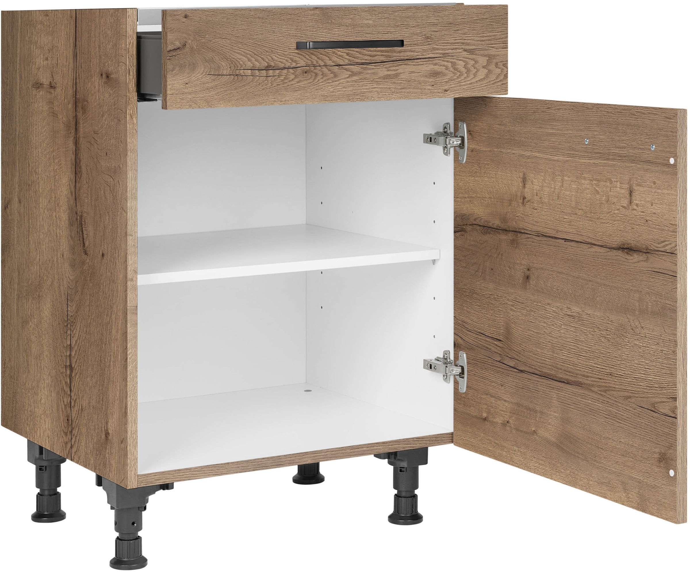 nobilia Hängeschrank ""Structura", vormontiert, mit zwei Einlegeböden," Bre günstig online kaufen