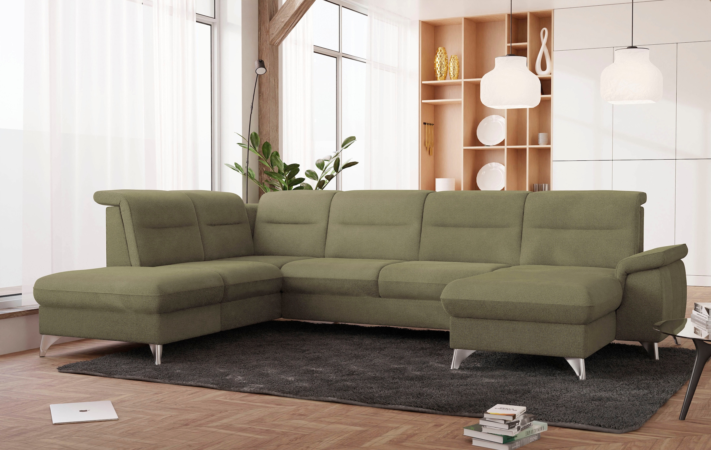 sit&more Wohnlandschaft »Astoria U-Form« wahlweise mit motorischer Relaxfun günstig online kaufen