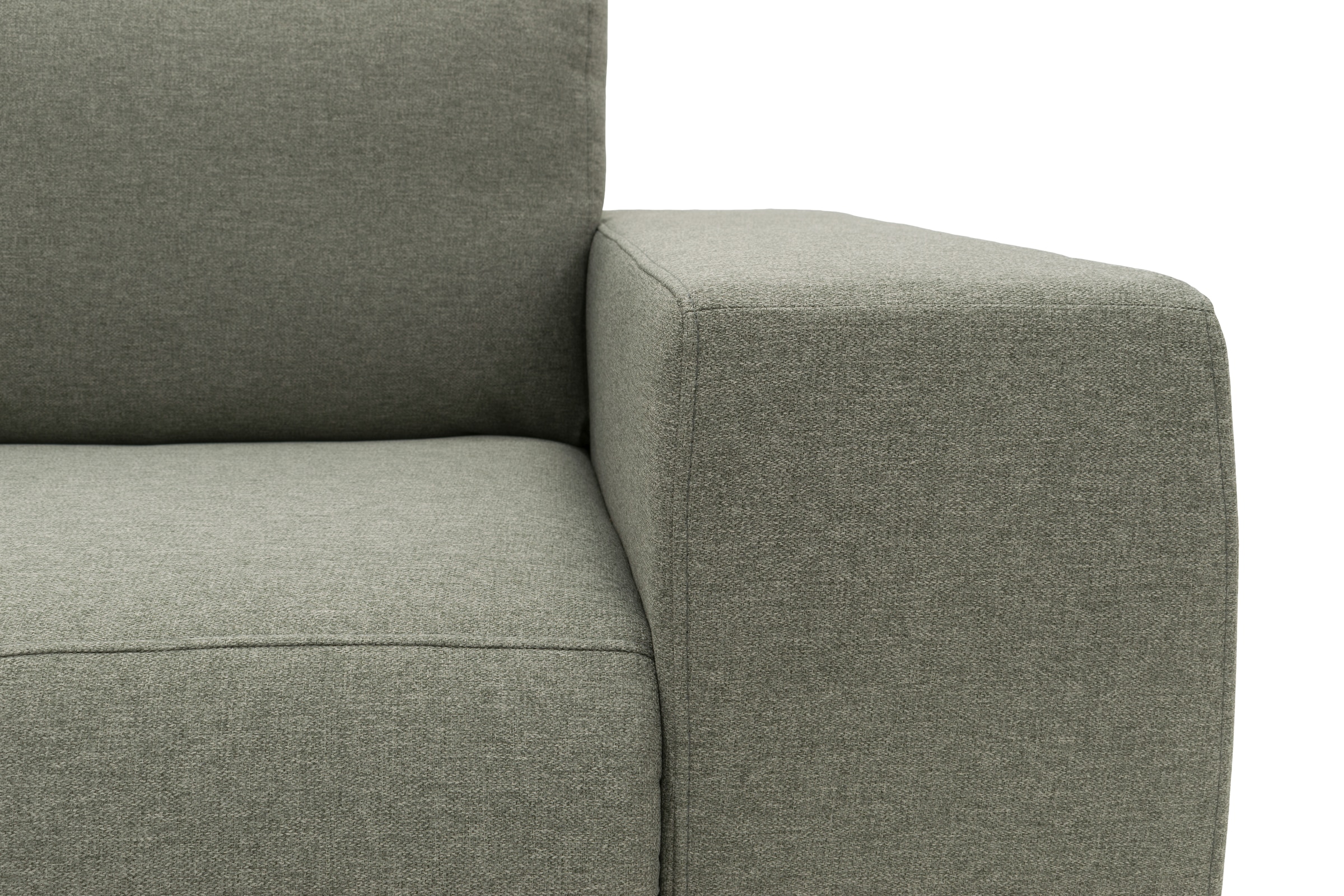 LOOKS by Wolfgang Joop Ecksofa »Looks VI L-Form«, gerade Linien, in 2 Bezugsqualitäten