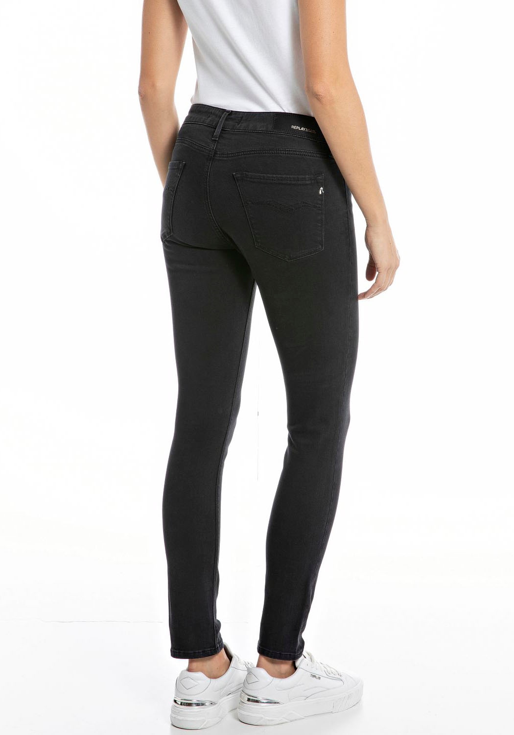 Replay 5-Pocket-Jeans »NEW LUZ Skinny Fit«, in Ankle-Länge