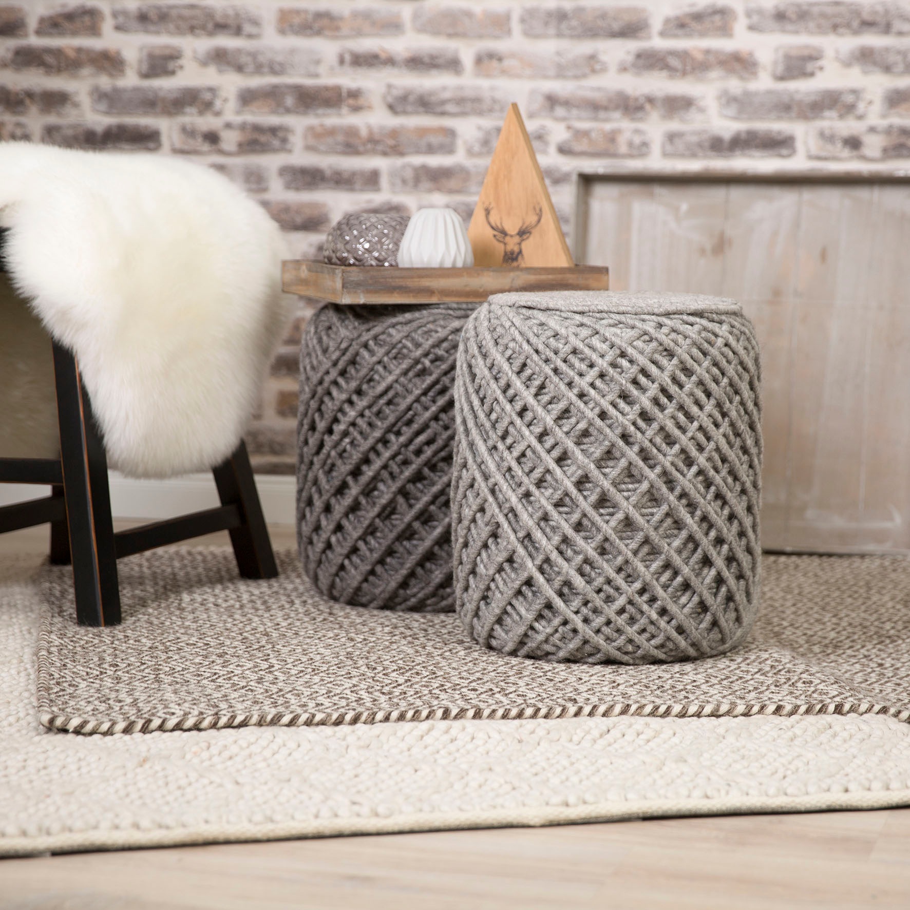 Obsession Sitzhocker »Hocker My Royal Pouf«, (1 St.), rund, Ø 40 cm, Höhe 4 günstig online kaufen