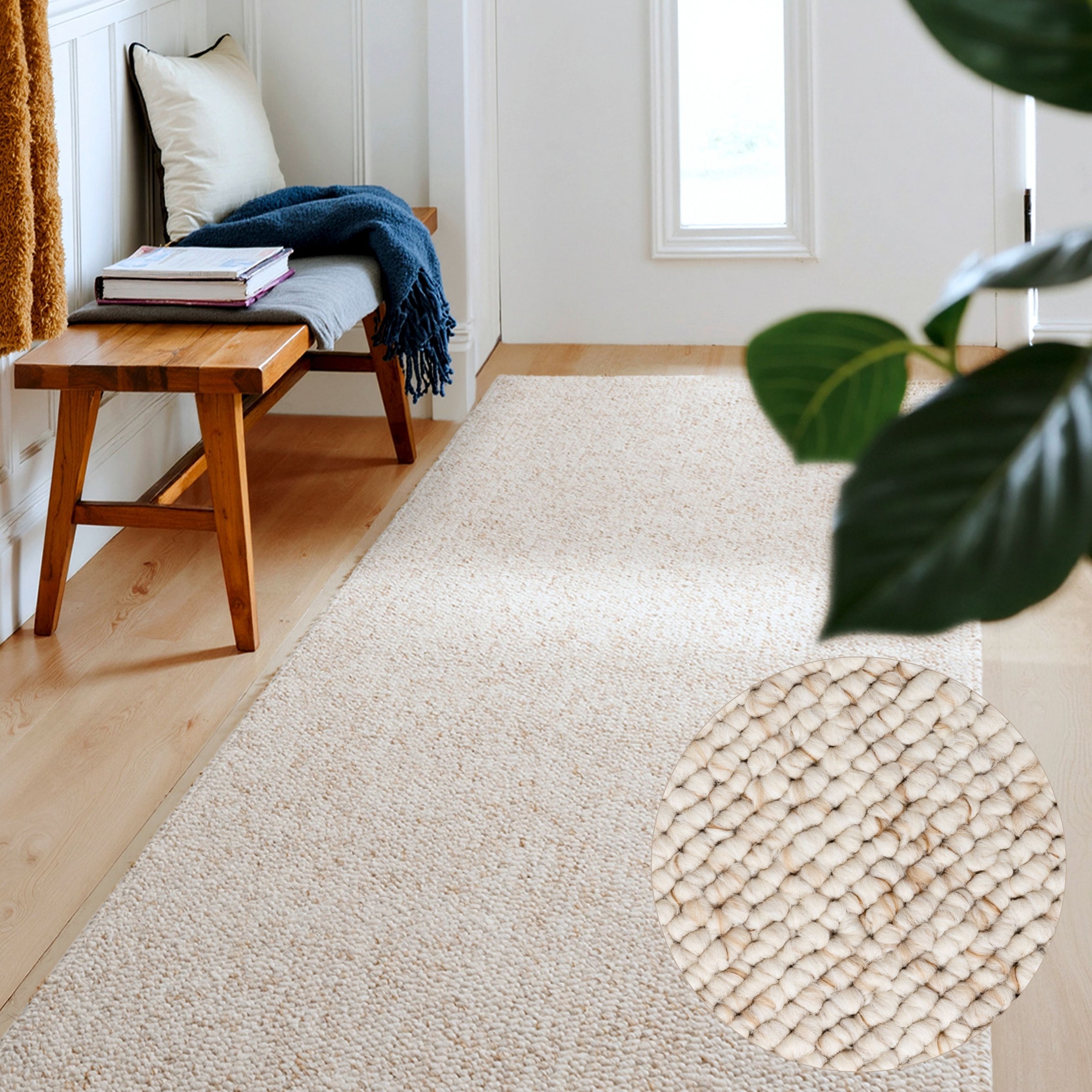 ELLE DECORATION Teppich »Rocco«, rechteckig, 10 mm Höhe, Läufer, waschbar, günstig online kaufen
