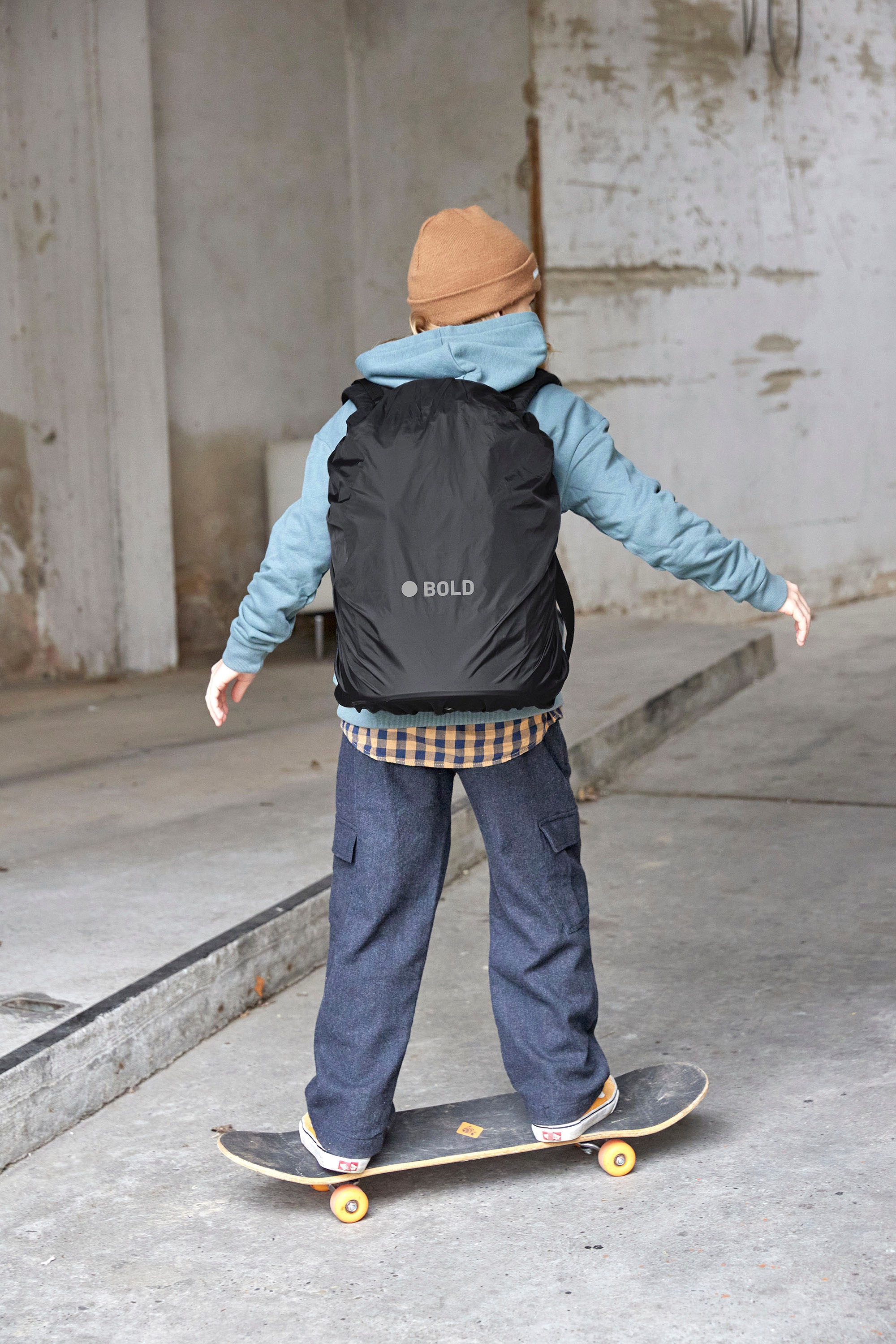 LÄSSIG Rucksack-Regenschutz »Bold, schwarz«