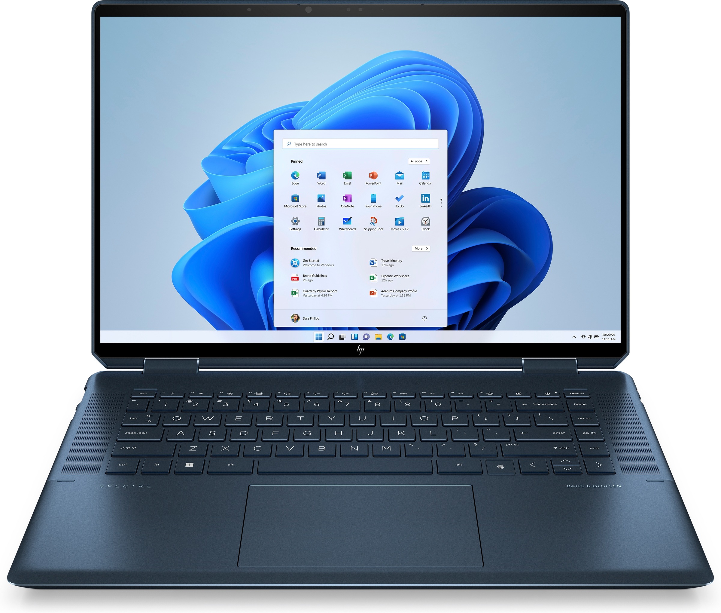HP Convertible Notebook »Spectre x360 2in1 Laptop 16f1077ng«, 40,6 cm, / 16 Zoll, Intel, Core