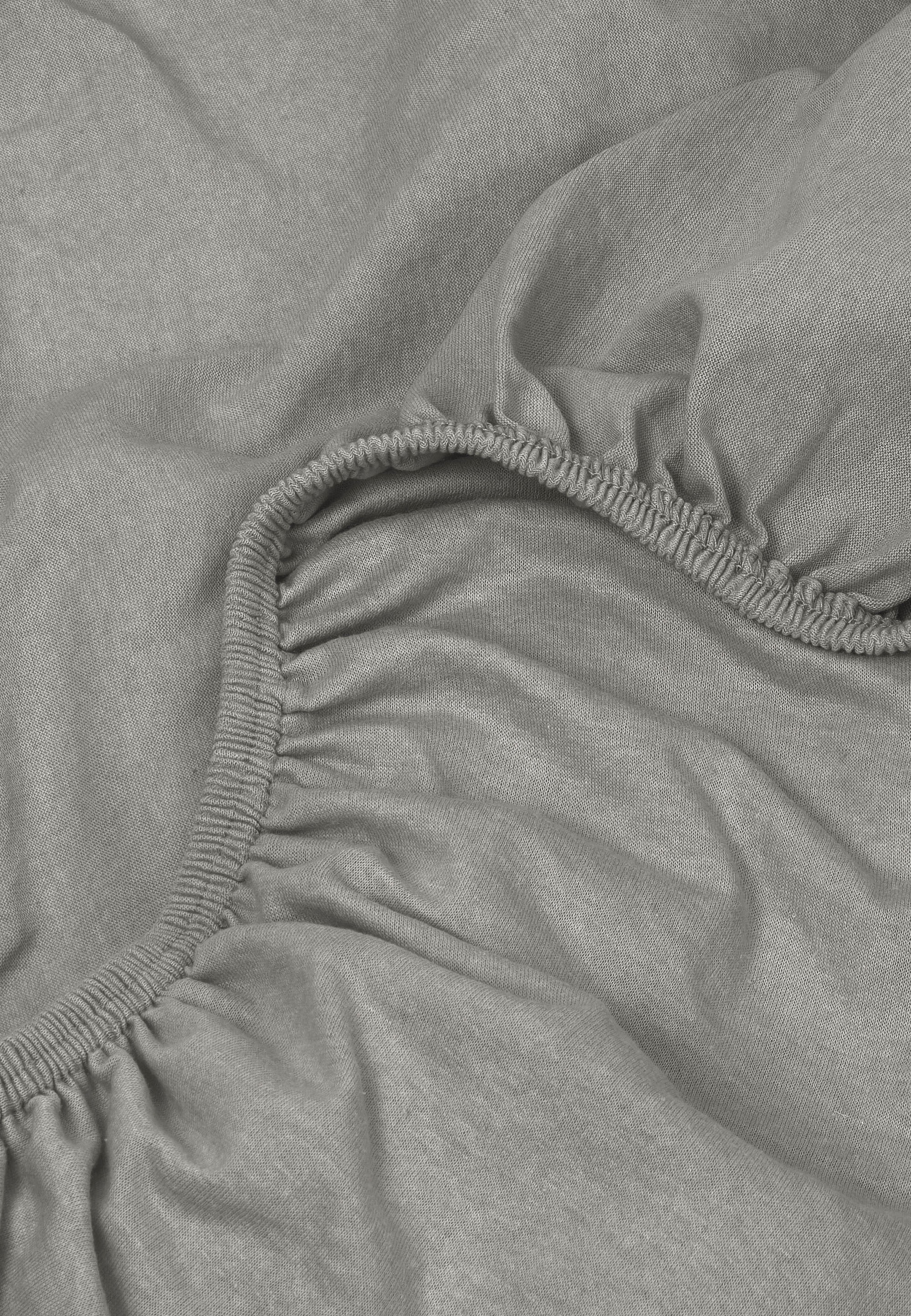 Oh cosy Spannbettlaken »Oh Cosy Spannbettlaken Alma«, im Doppelpack aus kuschelweichem Baumwoll-Mix, MADE IN GREEN