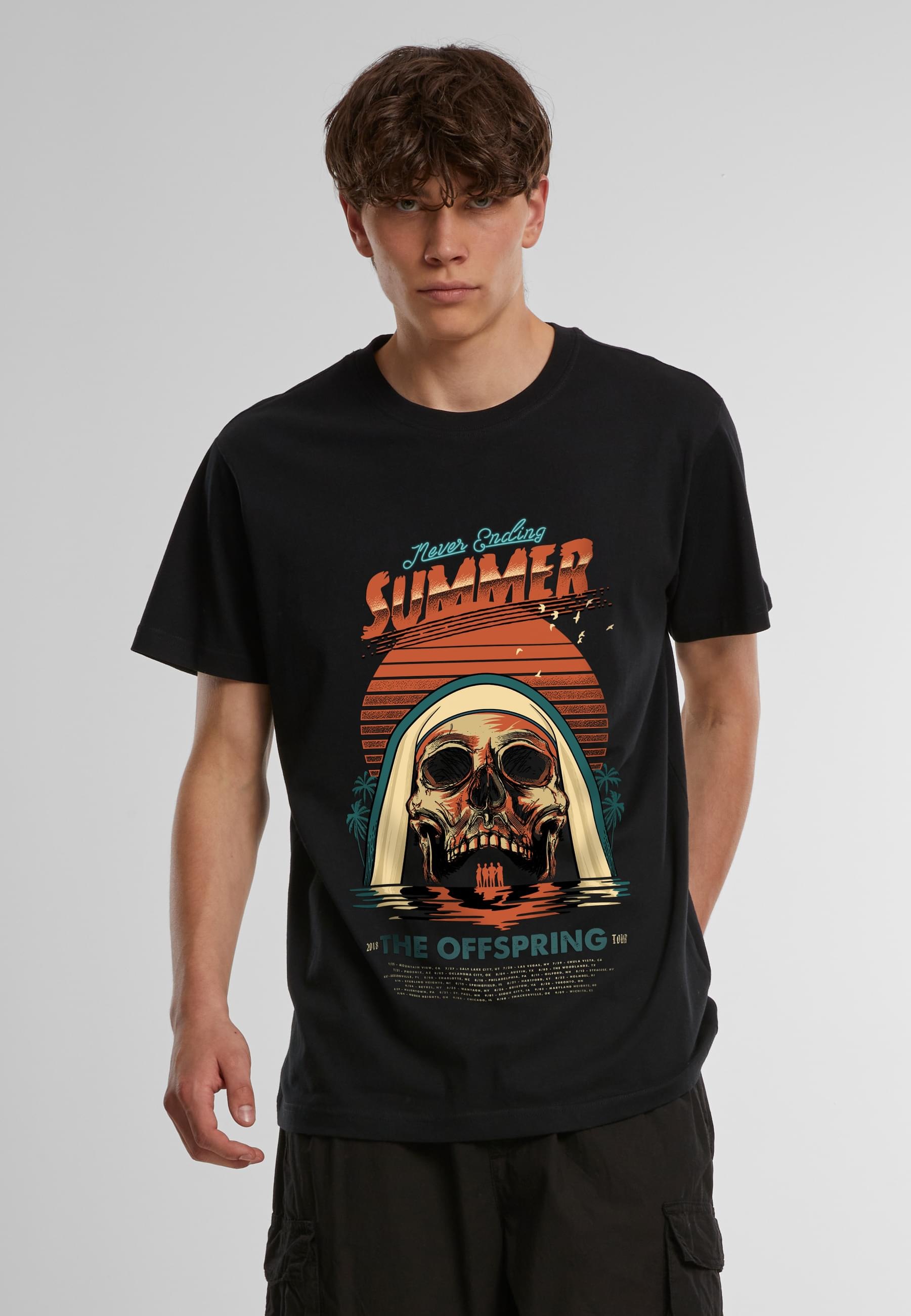 Merchcode T-Shirt »Merchcode Offspring Never Ending Summer Tee« 1 Stk.