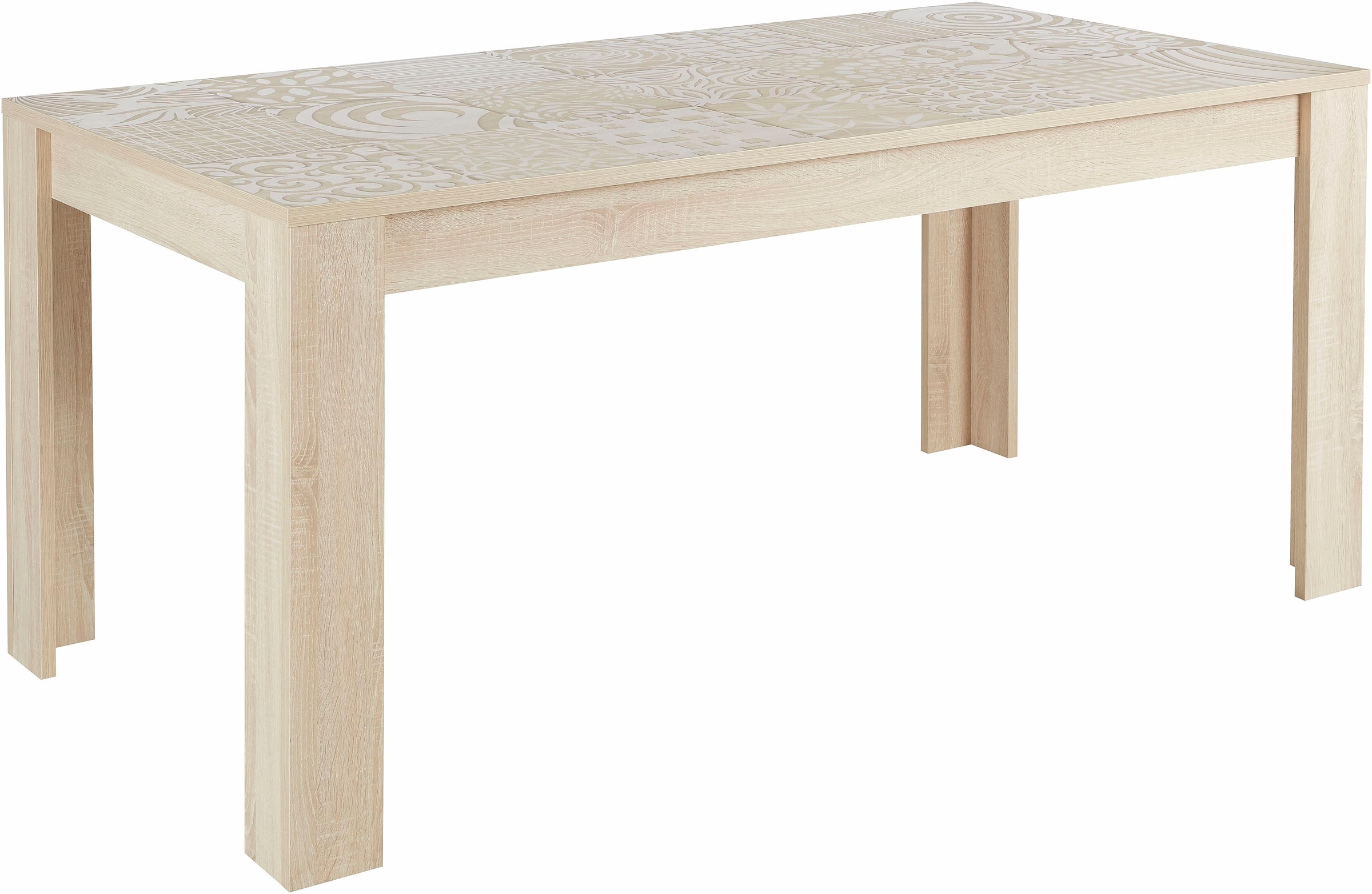 Gestell auf Melamin, Massivholz aus Hammel »Basic Single«, aus Tischplatte bestellen 90(164)x90 cm, Esstisch Hammel Rechnung by Furniture