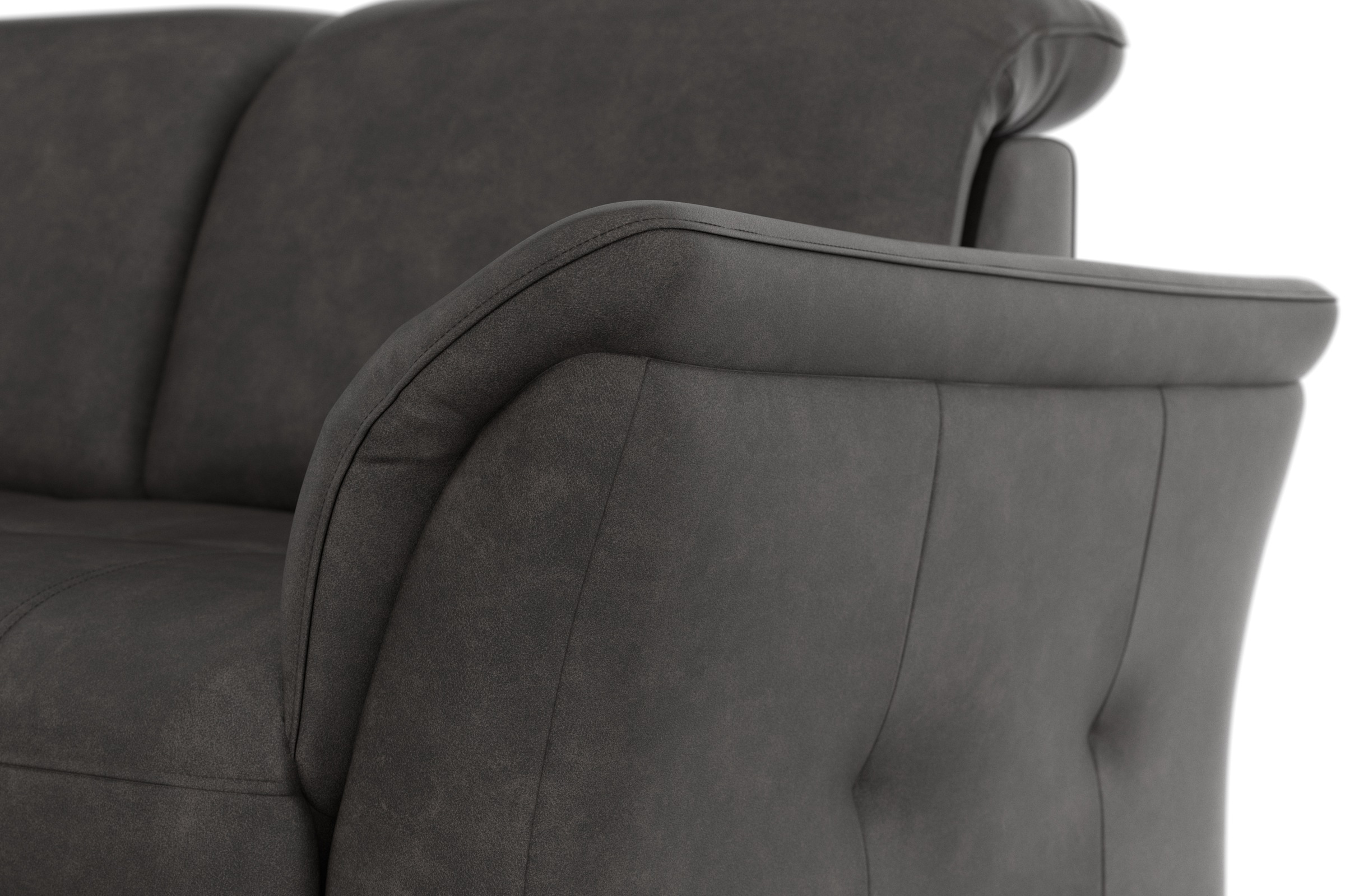 sit&more Ecksofa »Maggiore L-Form«, wahlweise mit Kopfteilverstellung, Bettfunktion und Bettkasten