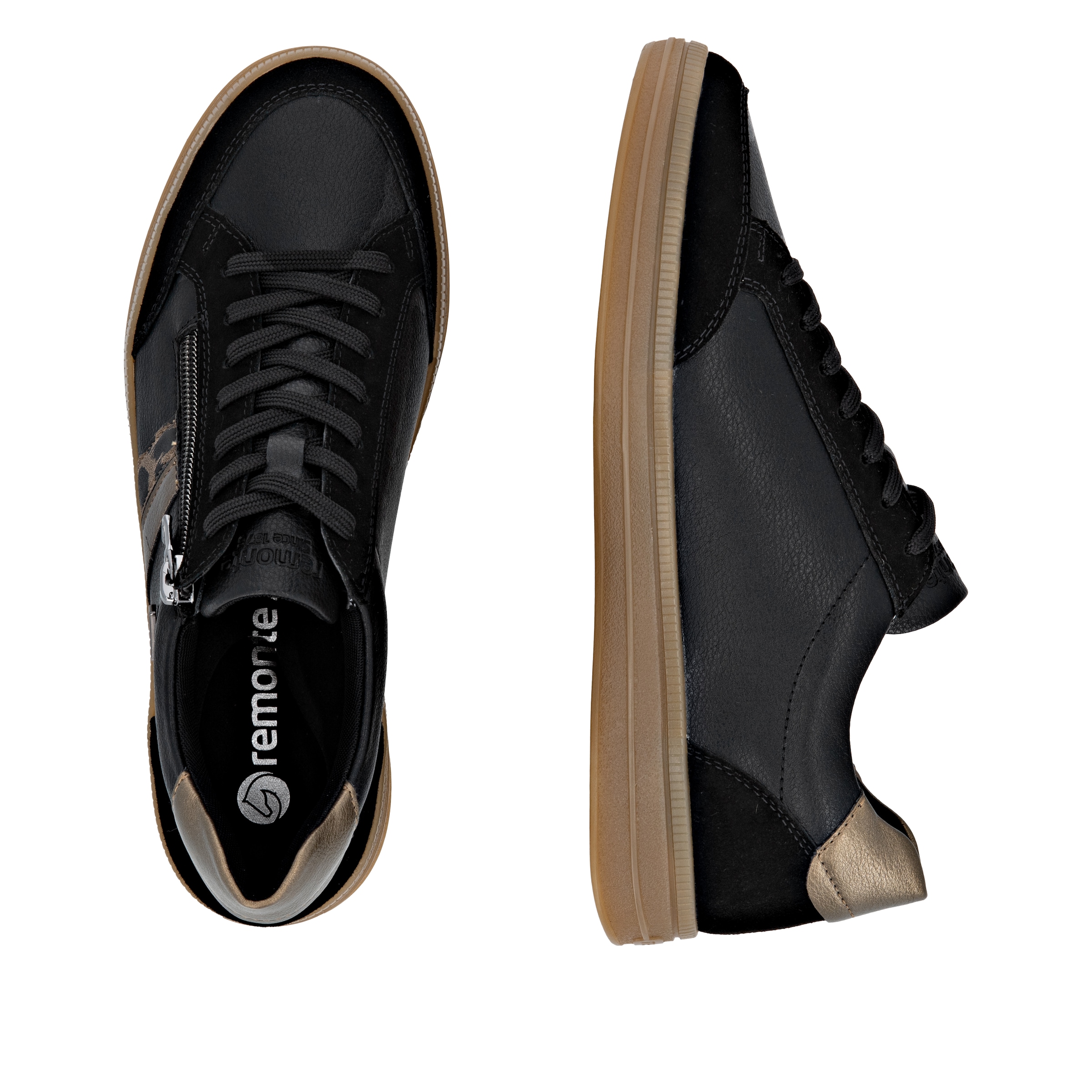 Remonte Plateausneaker »Elisabeth Hurley-Collection«  Schnürschuh, Halbschuh mit wasserabweisender TEX-Membran