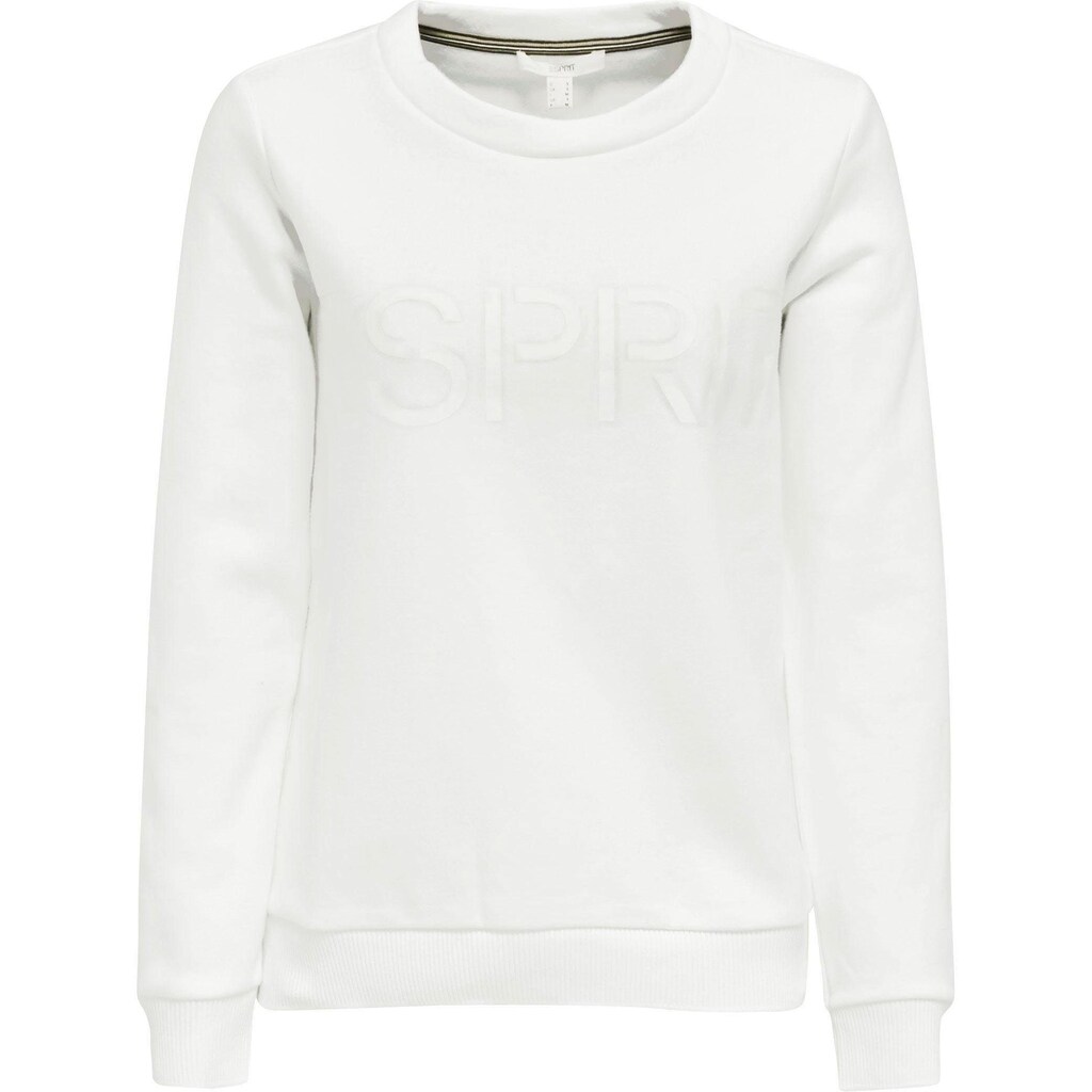 Esprit Sweatshirt, mit dezentem Logo-Print