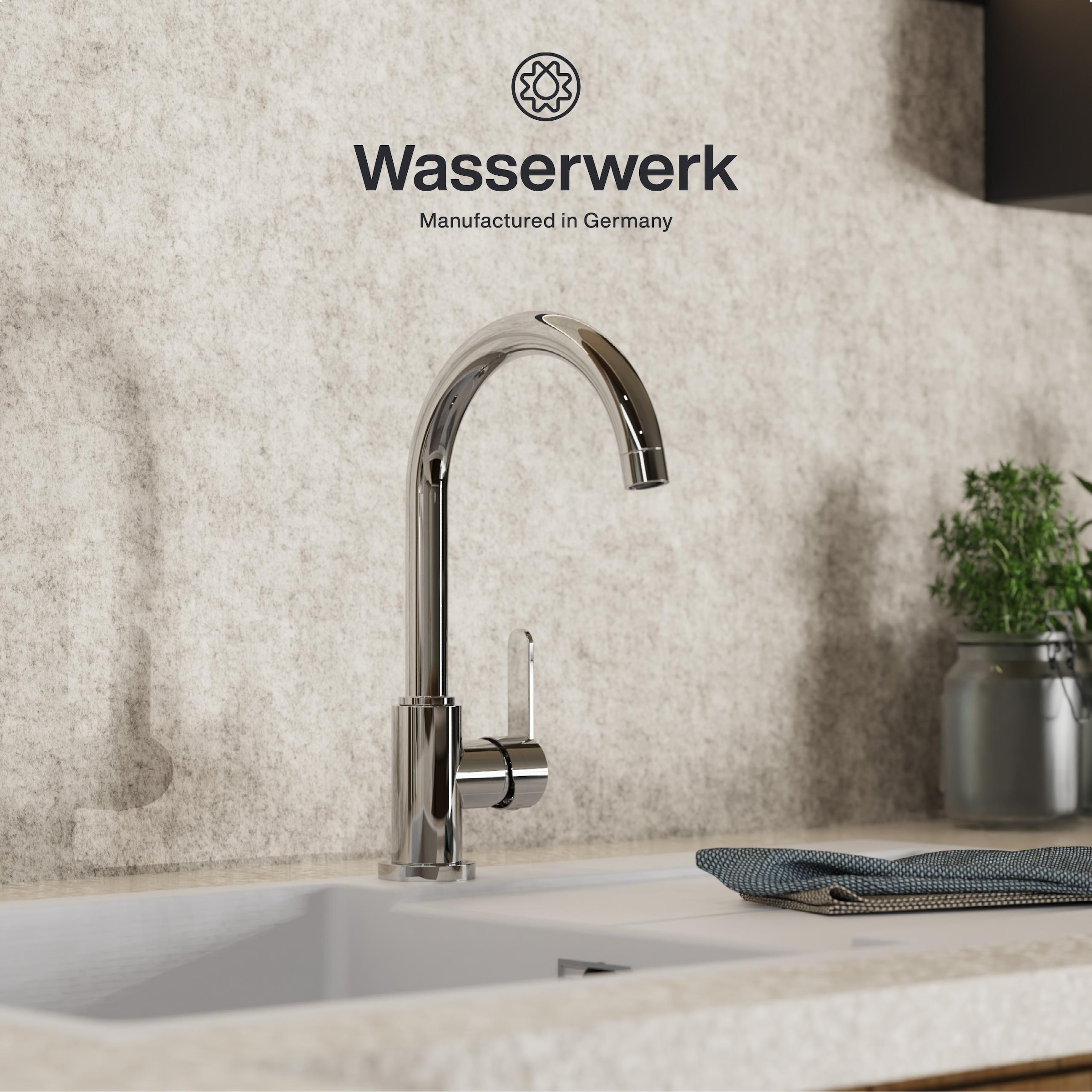 WASSERWERK Spültischarmatur »WK 5, Wasserhahn, Küche, Einhebelmischer«