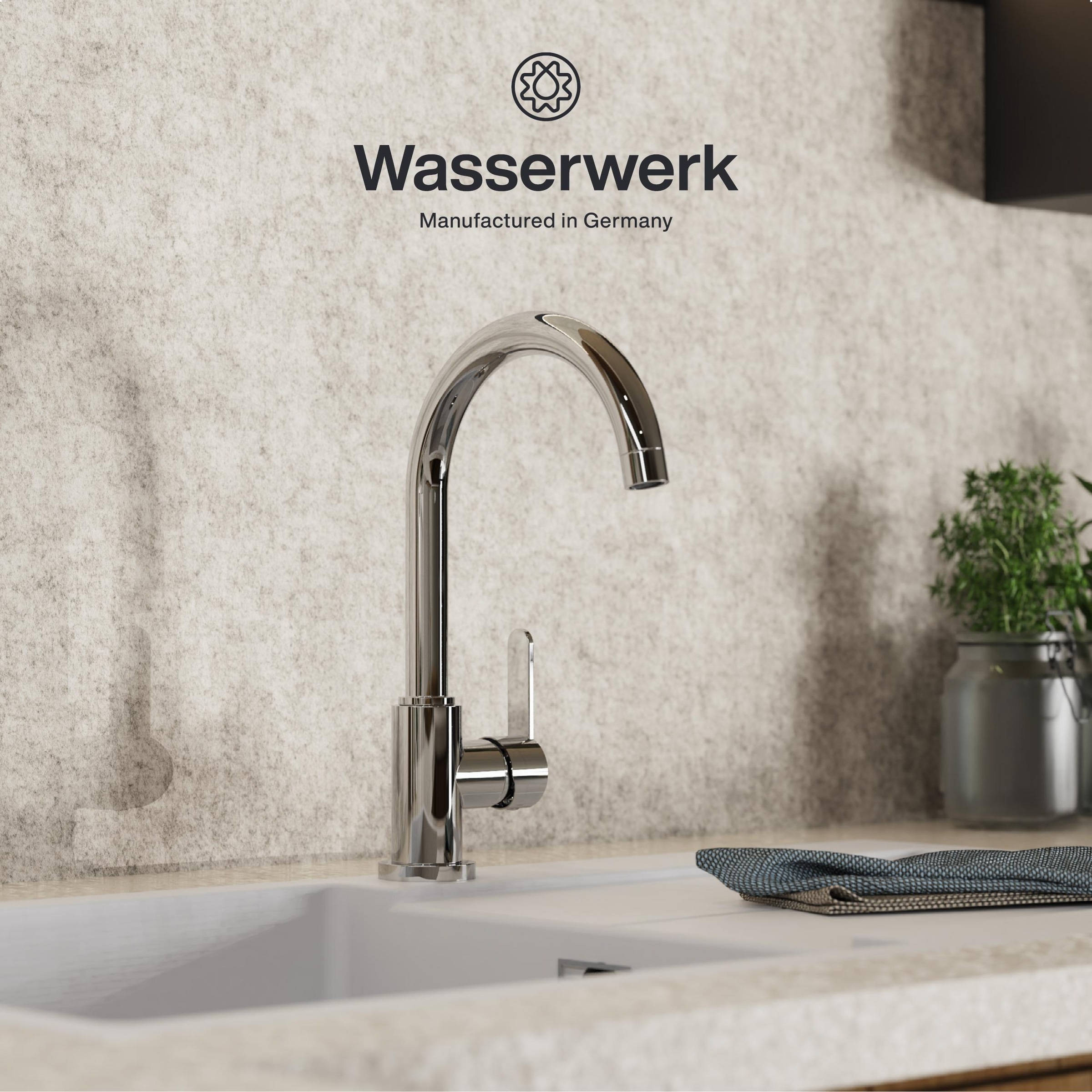 WASSERWERK Spültischarmatur »WK 5, Wasserhahn, Küche, Einhebelmischer« 360° günstig online kaufen