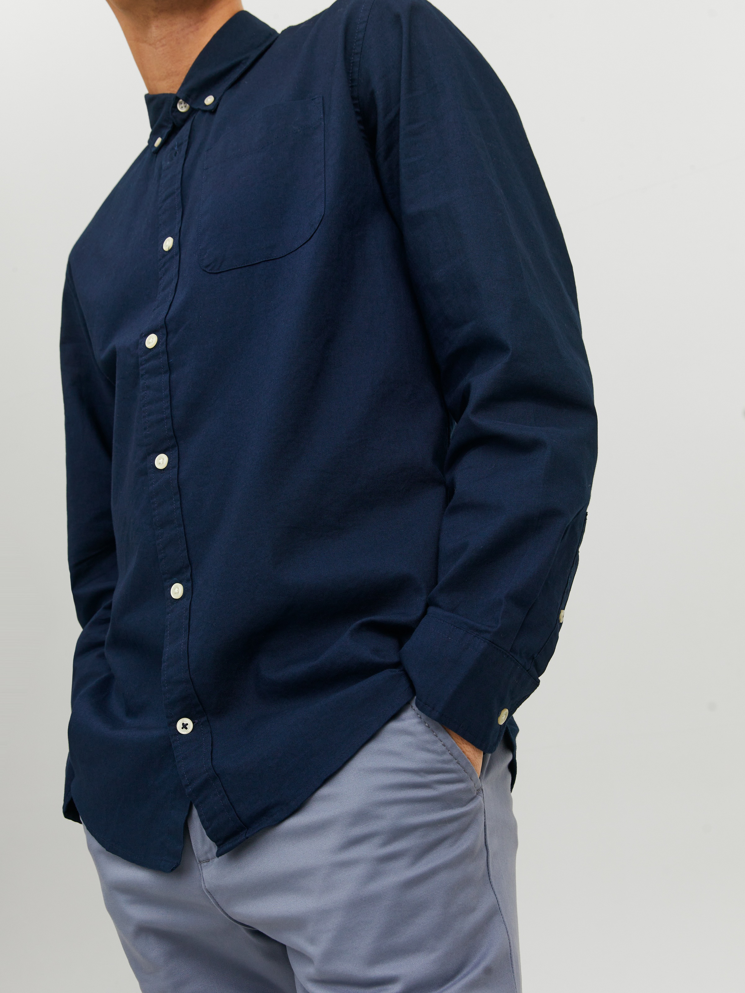 Jack & Jones Langarmhemd »JJEOXFORD SHIRT LS NOOS«