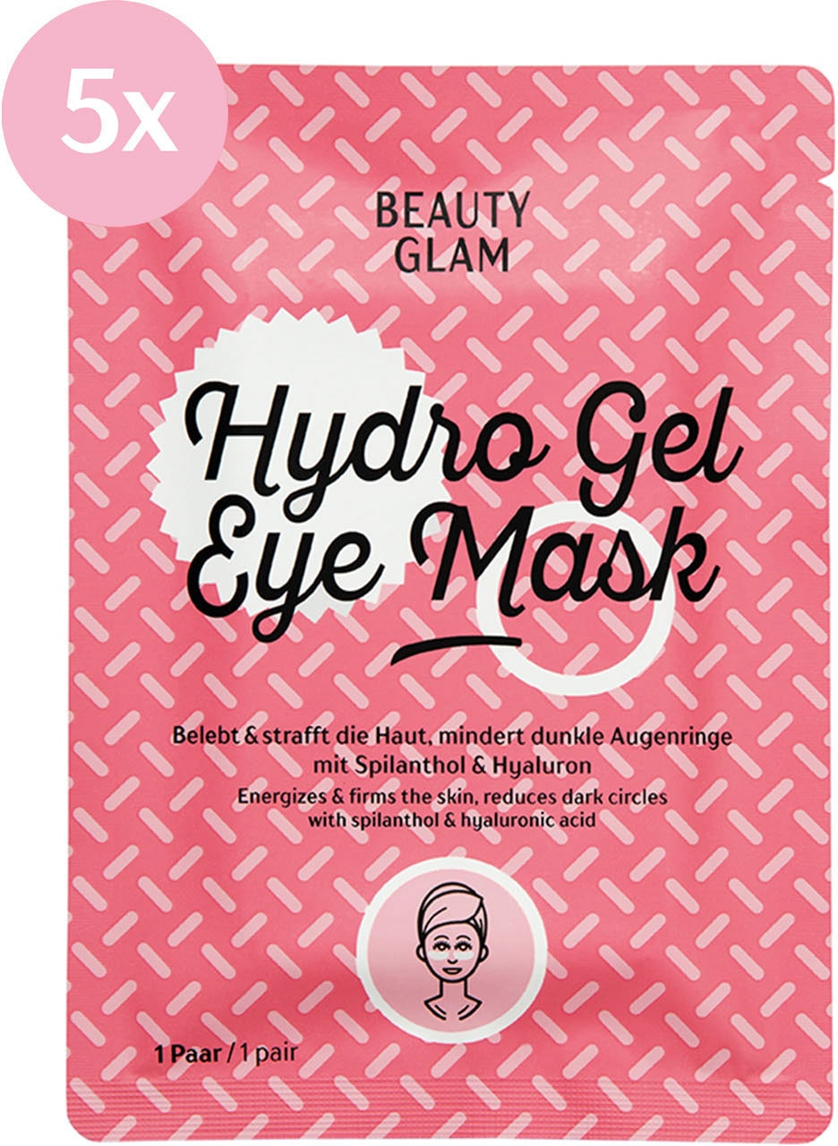 BEAUTY GLAM Gesichtsmasken-Set »Beauty Glam Hydro Gel Eye Mask«, (Set, 5  tlg.) günstig kaufen