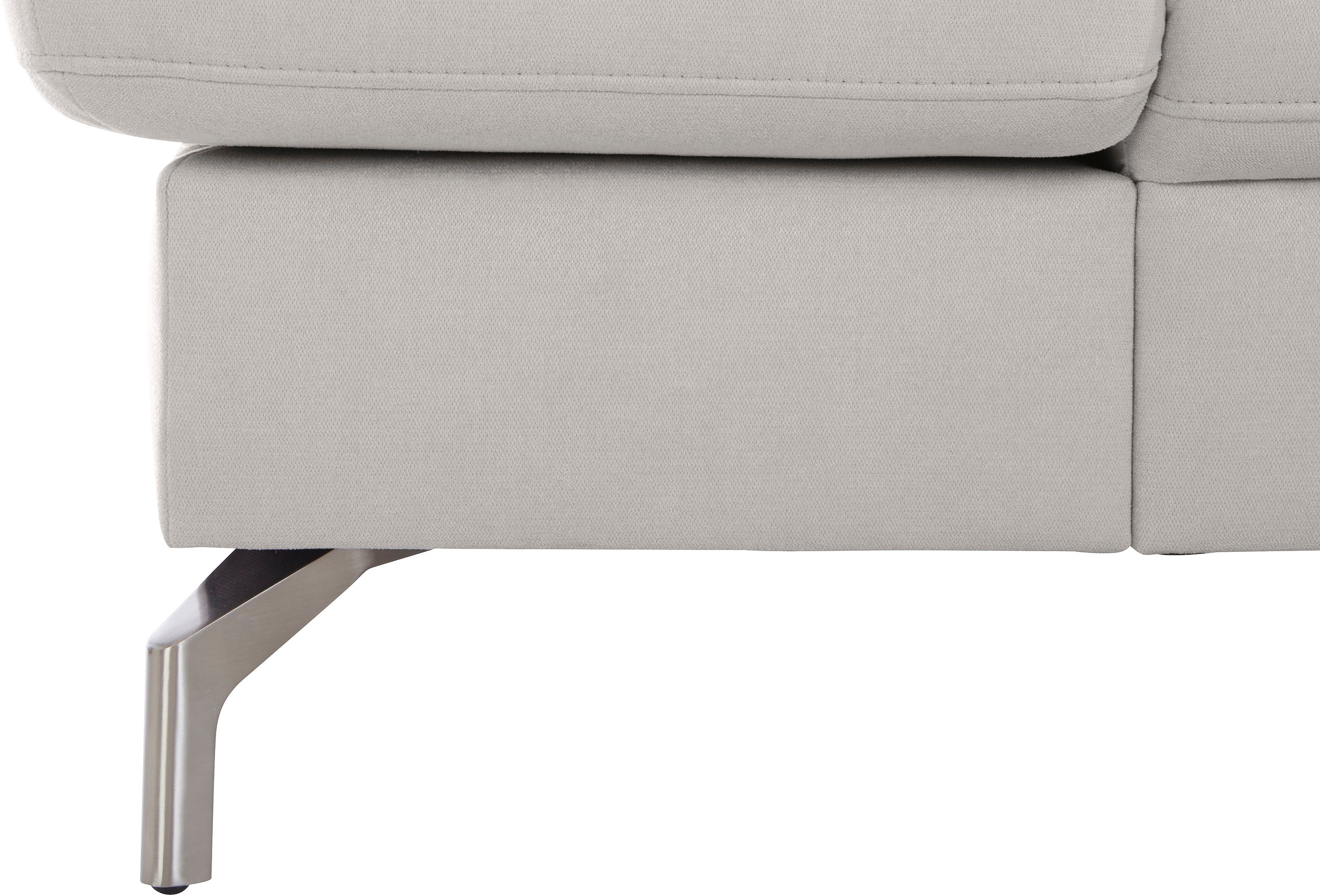 sit&more Ecksofa »Brisbane L-Form«, Fußhöhe 15 cm, inklusive Sitztiefen-, Armteil- und Kopfteilverstellung