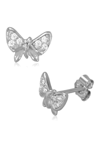 Firetti Paar Ohrstecker »glänzende Schmetterlinge«, mit Zirkonia kaufen