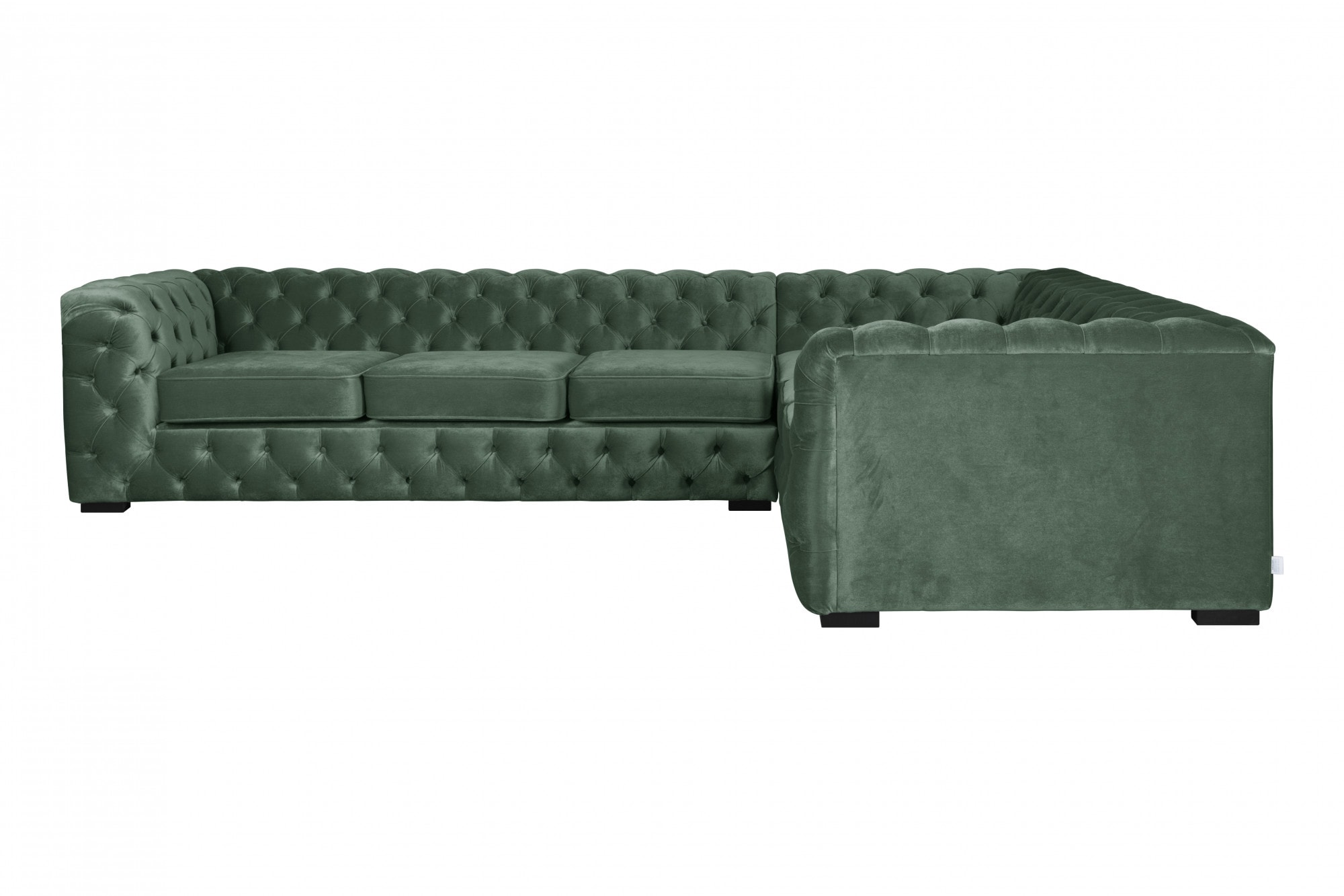 Guido Maria Kretschmer Home&Living Chesterfield-Sofa »KALINA L-Form«, hochwertig Chesterfield-Ausführung