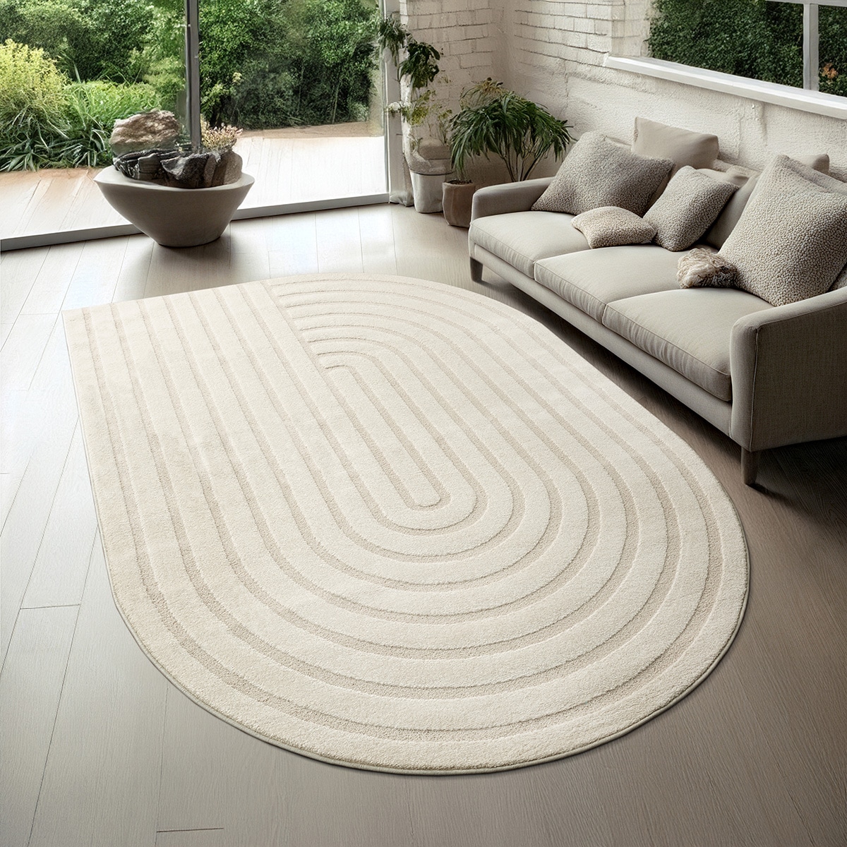 the carpet Teppich »Everest«, rechteckig, 14 mm Höhe, moderner Wohnzimmer Teppich hohe Flordichte