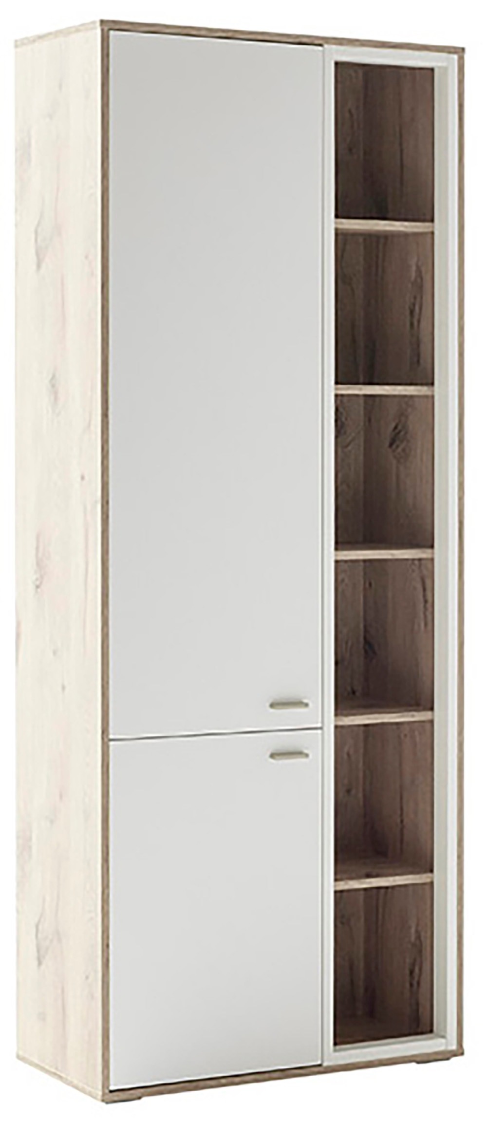 uno Kombi-Vitrine  Santerno ¦ holzfarben ¦ Maße (cm): B: 78 H: 197 T: 37.0 günstig online kaufen