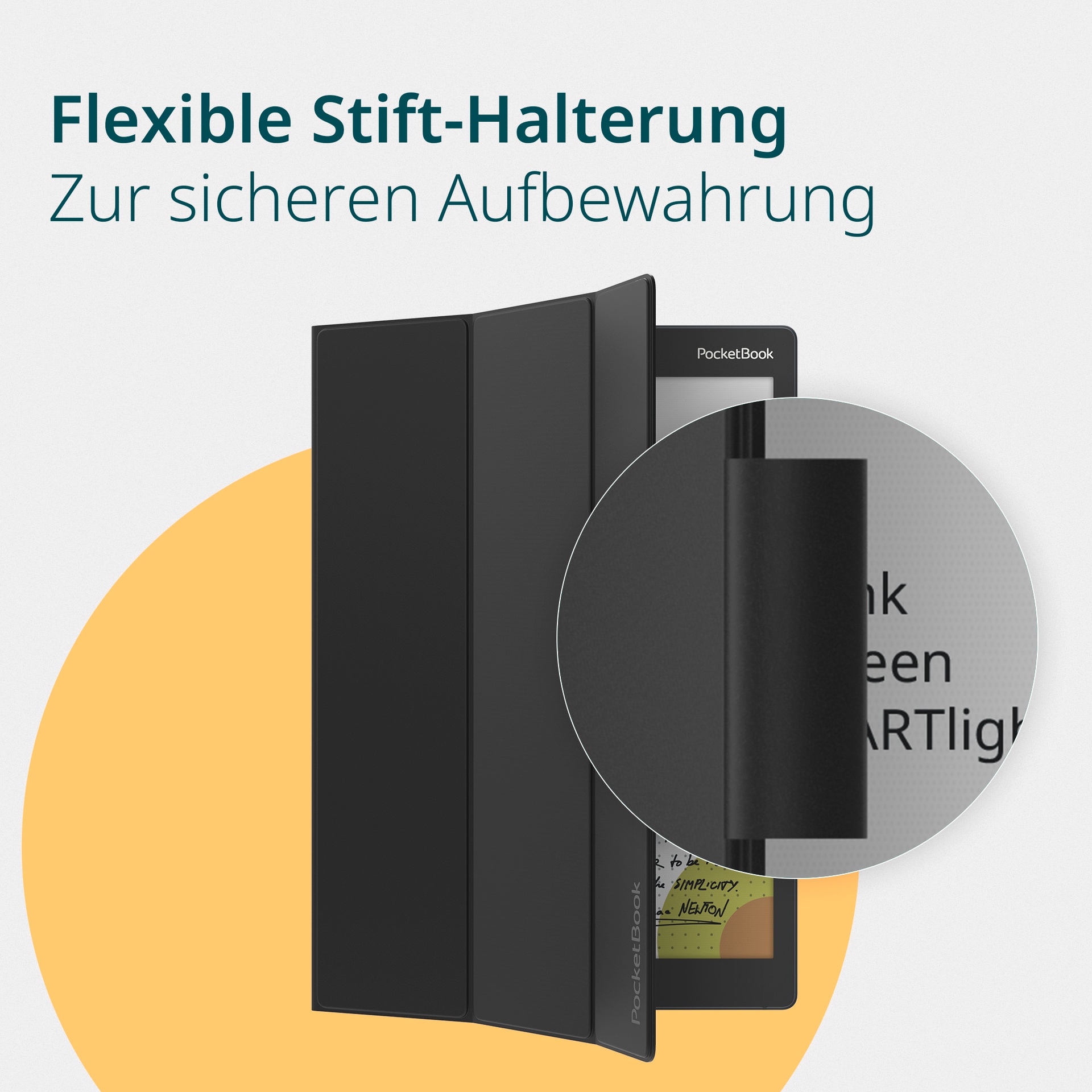 PocketBook Handyhülle »Flip Cover 10,3 Zoll«, Backcover, Schutzhülle, Handyschutzhülle, Case, Schutzcase, stoßfest
