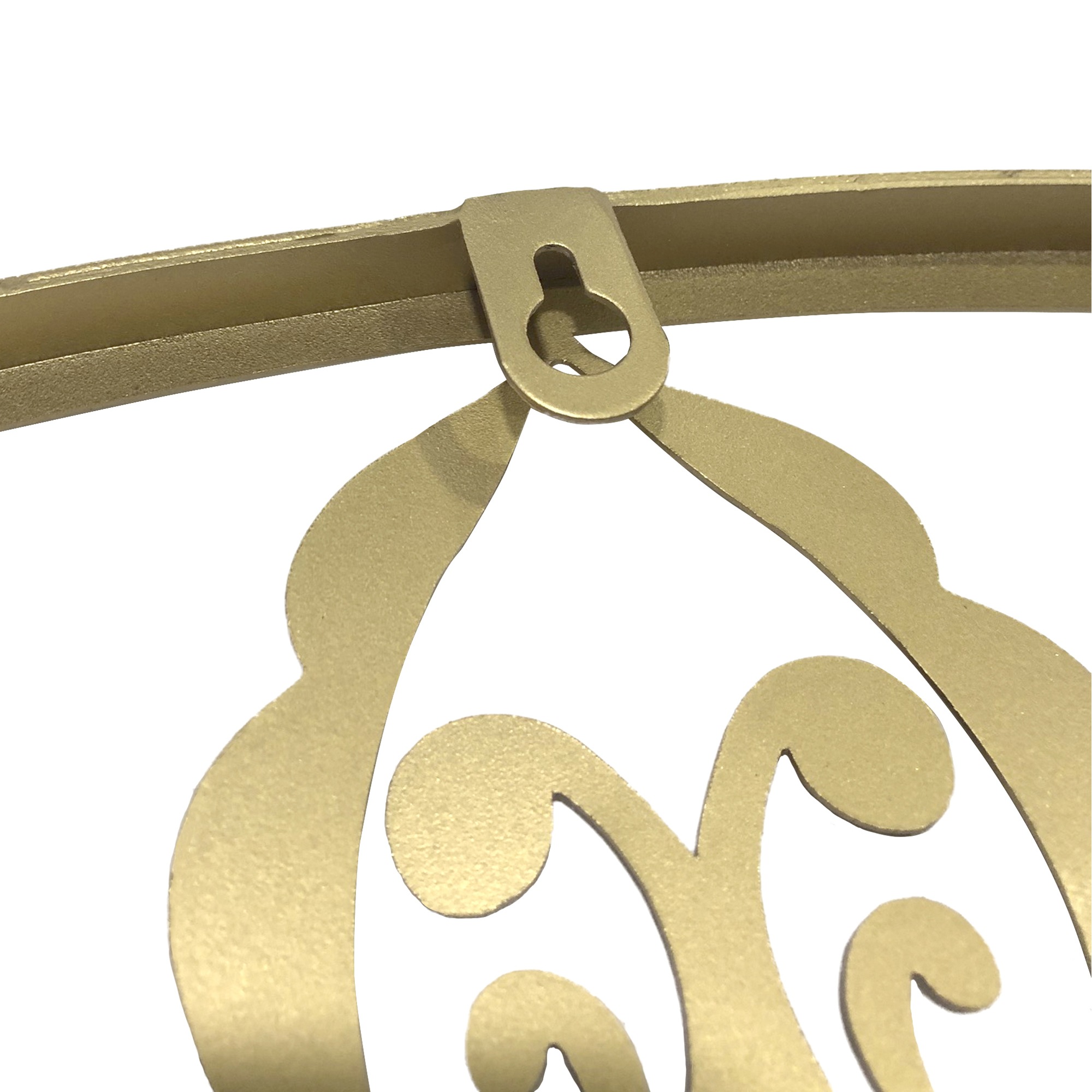 Art for the home Wandbild »Mandala Rund« 1 Stk. tlg. Luxus Metal Art Wanddeko