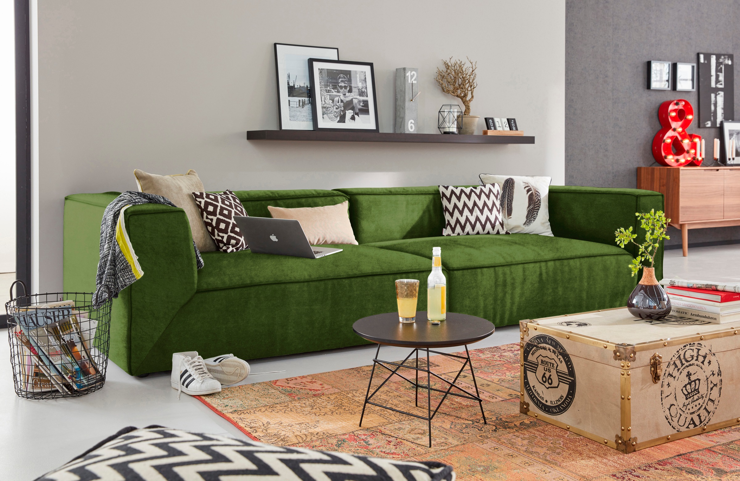 TOM TAILOR HOME Big-Sofa »BIG CUBE«, TOM TAILOR Big-Sofa >>BIG CUBE günstig online kaufen