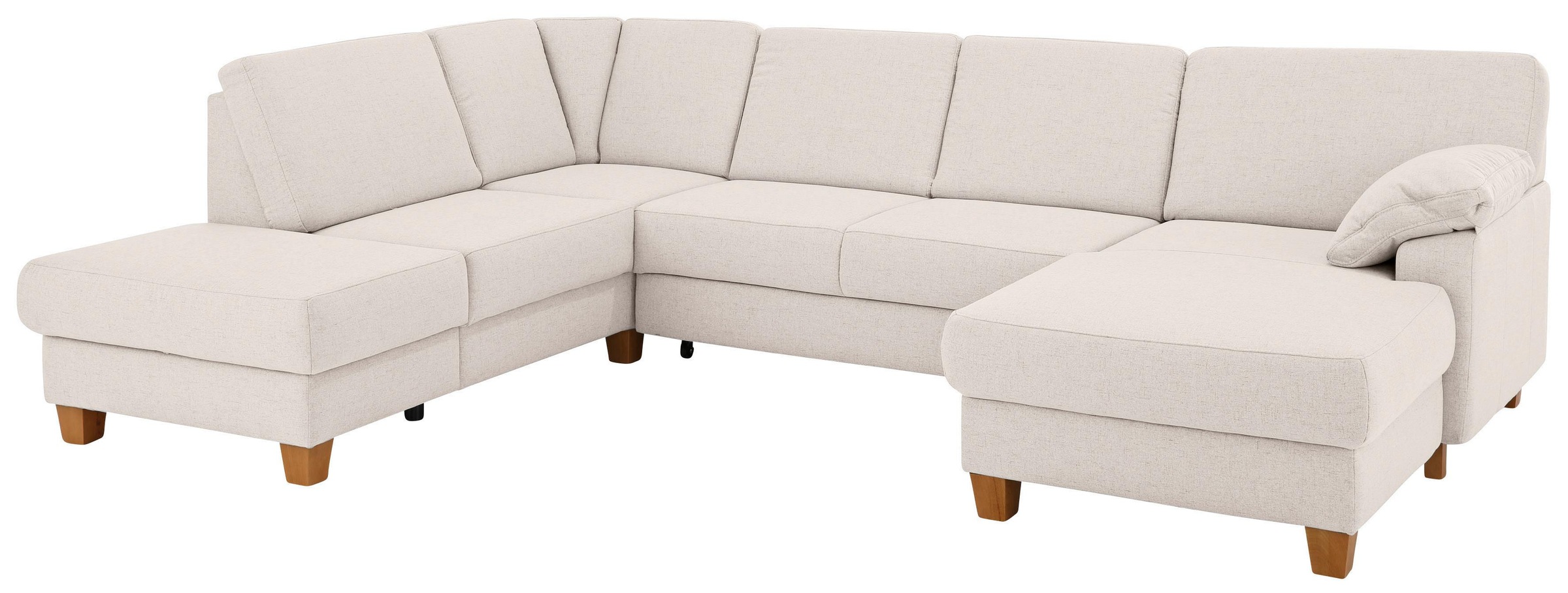 Home affaire Wohnlandschaft »Belfort U-Form« mit Federkern, wahlweise mit B günstig online kaufen