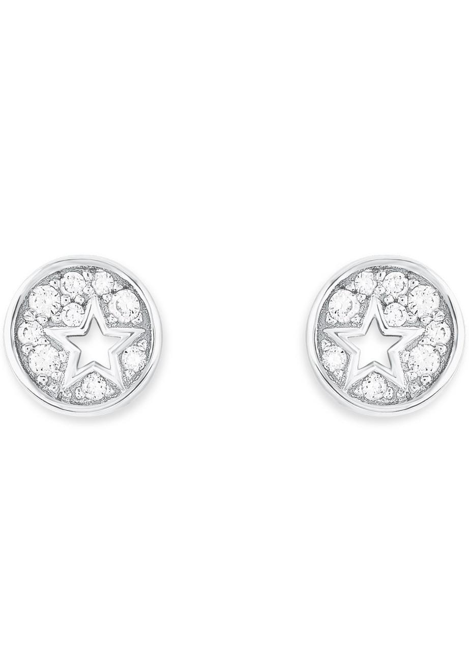 s.Oliver Junior Paar Ohrstecker »Sterne, 2036457, 2036458«, mit Zirkonia (synth.)