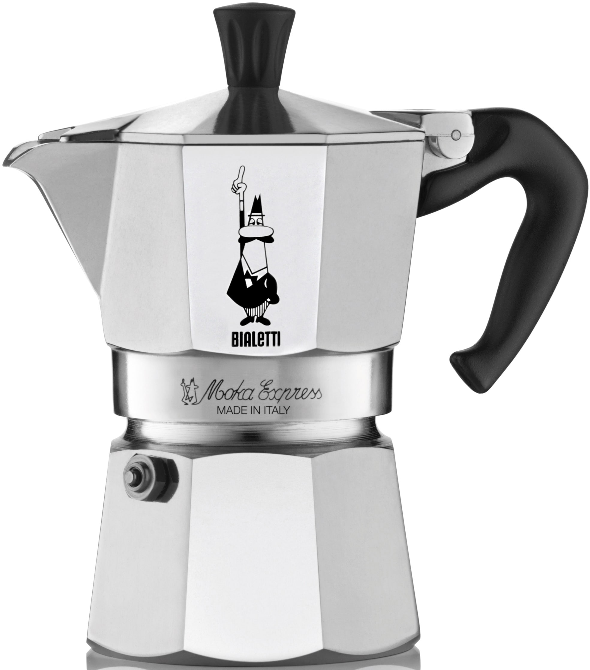 BIALETTI Espressokocher »Moka Express«, 0,09 l Kaffeekanne, Aluminium günstig online kaufen