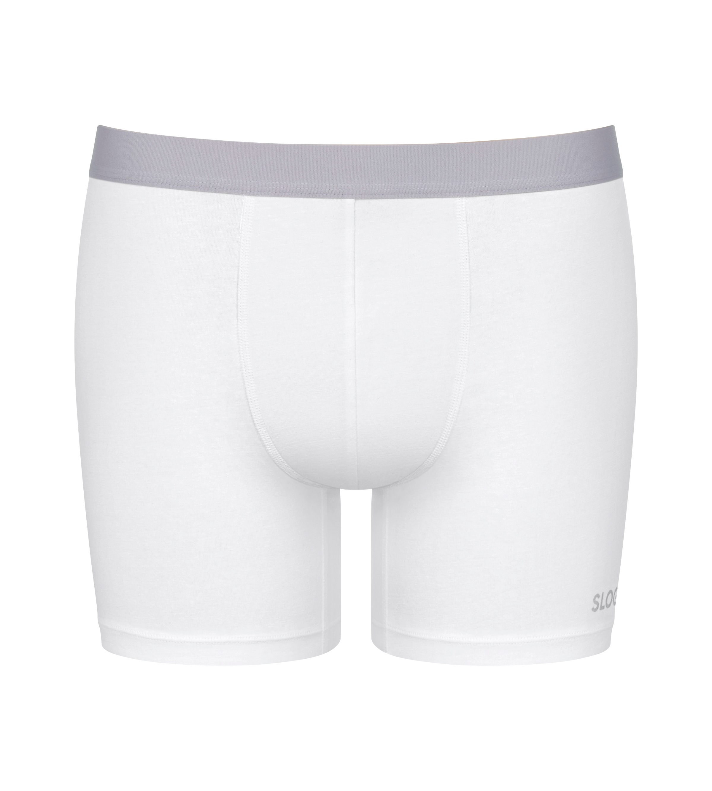 sloggi Boxer »Men GO ABC 2.0«, (2er Pack), längeres Bein, Baumwollmix, weich, elastischer Bund