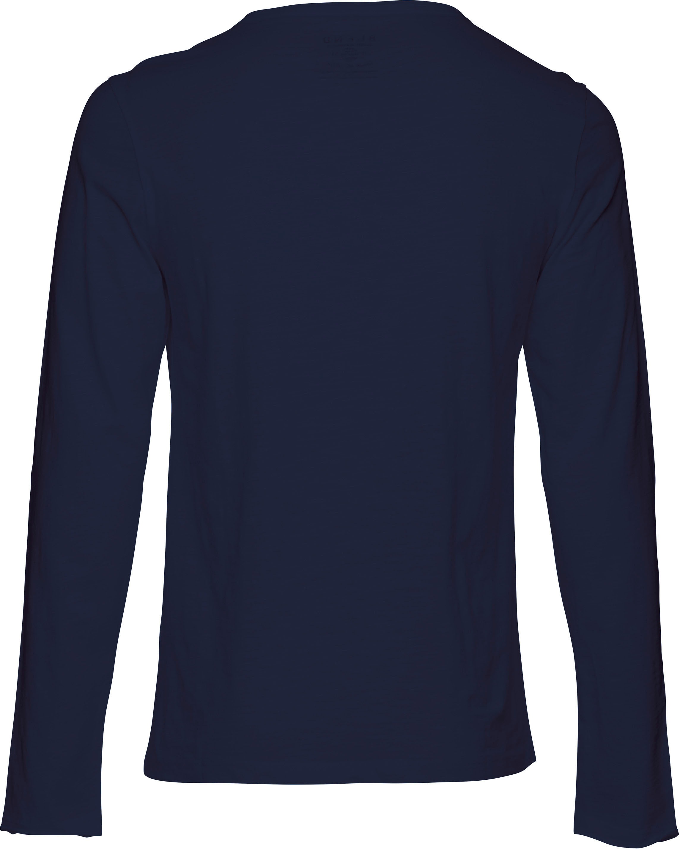 Blend Langarmshirt, aus Slubyarn