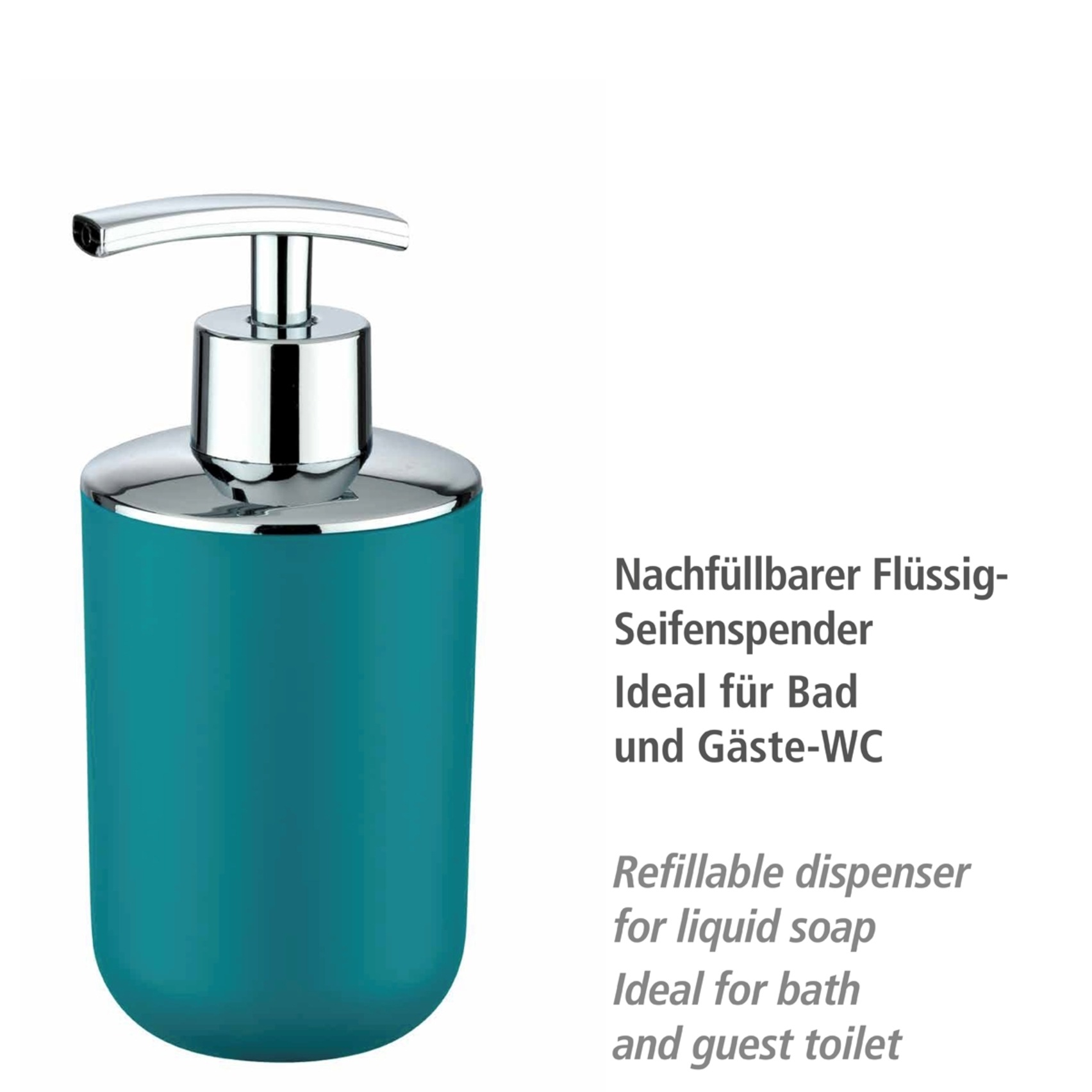 WENKO Badaccessoire-Set »Brasil« Seifenspender, Zahnputzbecher, WC-Garnitur & Kosmetikeimer