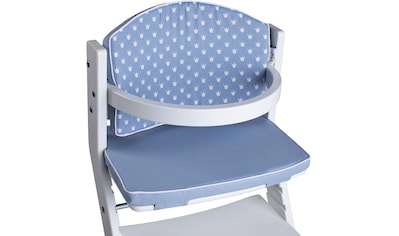Kinder-Sitzauflage »Kronen blau«, für tiSsi® Hochstuhl; Made in Europe