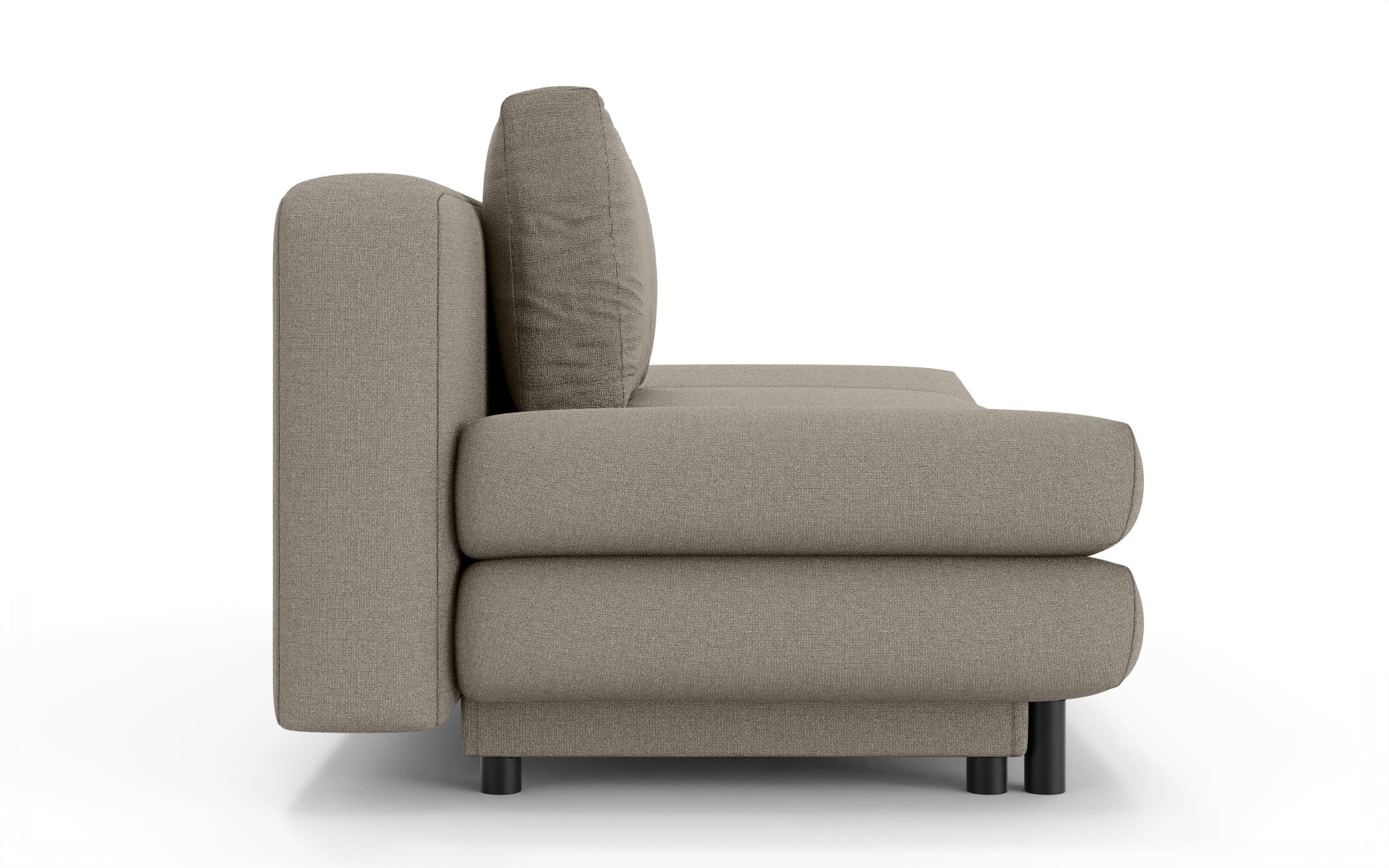 Home affaire 3-Sitzer »LENNARA Schlafsofa mit Bettkasten, Maße B/T/H: 209/96/86 cm« Sofa mit Wellenunterfederung, hoher Sitzkomfort