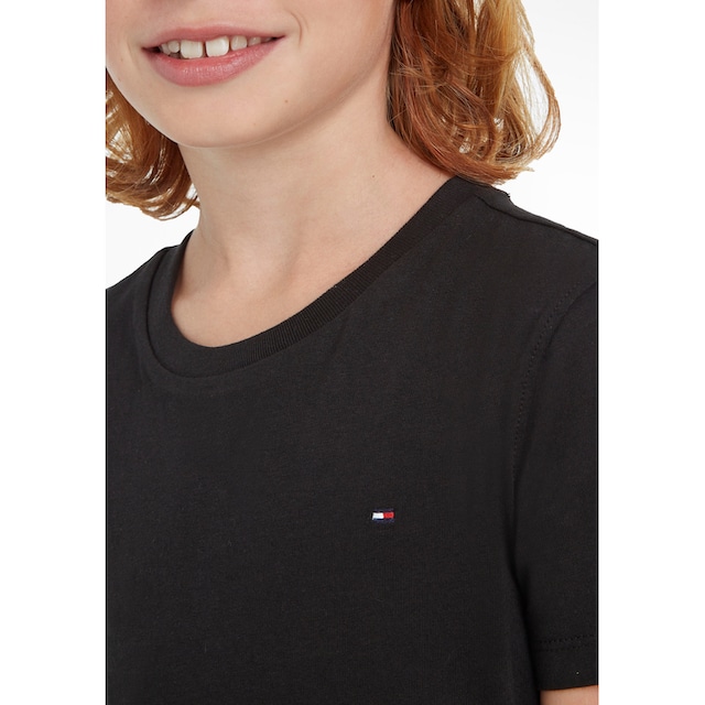 Tommy Hilfiger T-Shirt »BOYS BASIC CN KNIT«, Kinder Kids Junior MiniMe,für  Jungen online kaufen