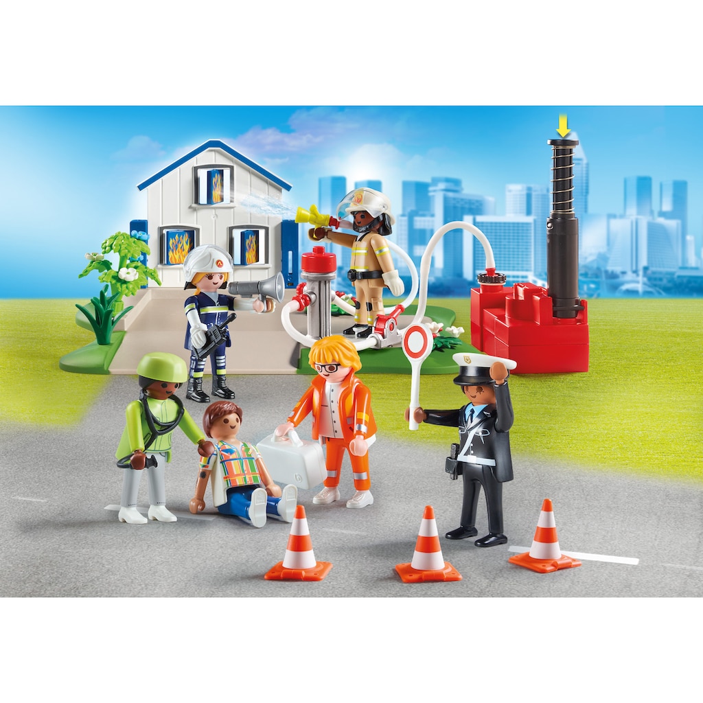 Playmobil® Konstruktions-Spielset »Rescue Mission (70980), My Figures«, (120 St.)