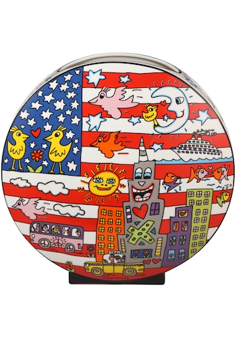Goebel Dekovase »Rizzi«, Pop Art, Porzellan, James Rizzi - Living in the USA kaufen
