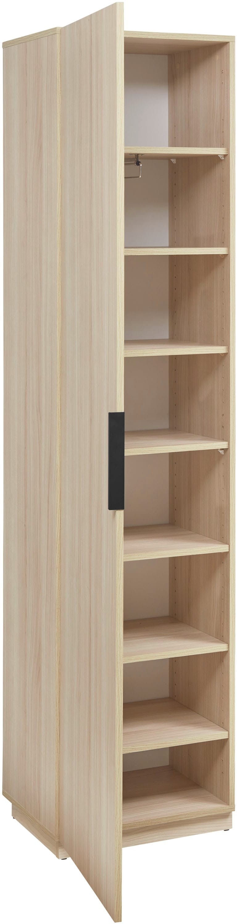 HBZ Garderobenschrank »Jimmy, Melaminbeschichtung, Griffleiste« 1 Stk. tlg. Breite 50cm, Griffleiste, Melaminbeschichtung