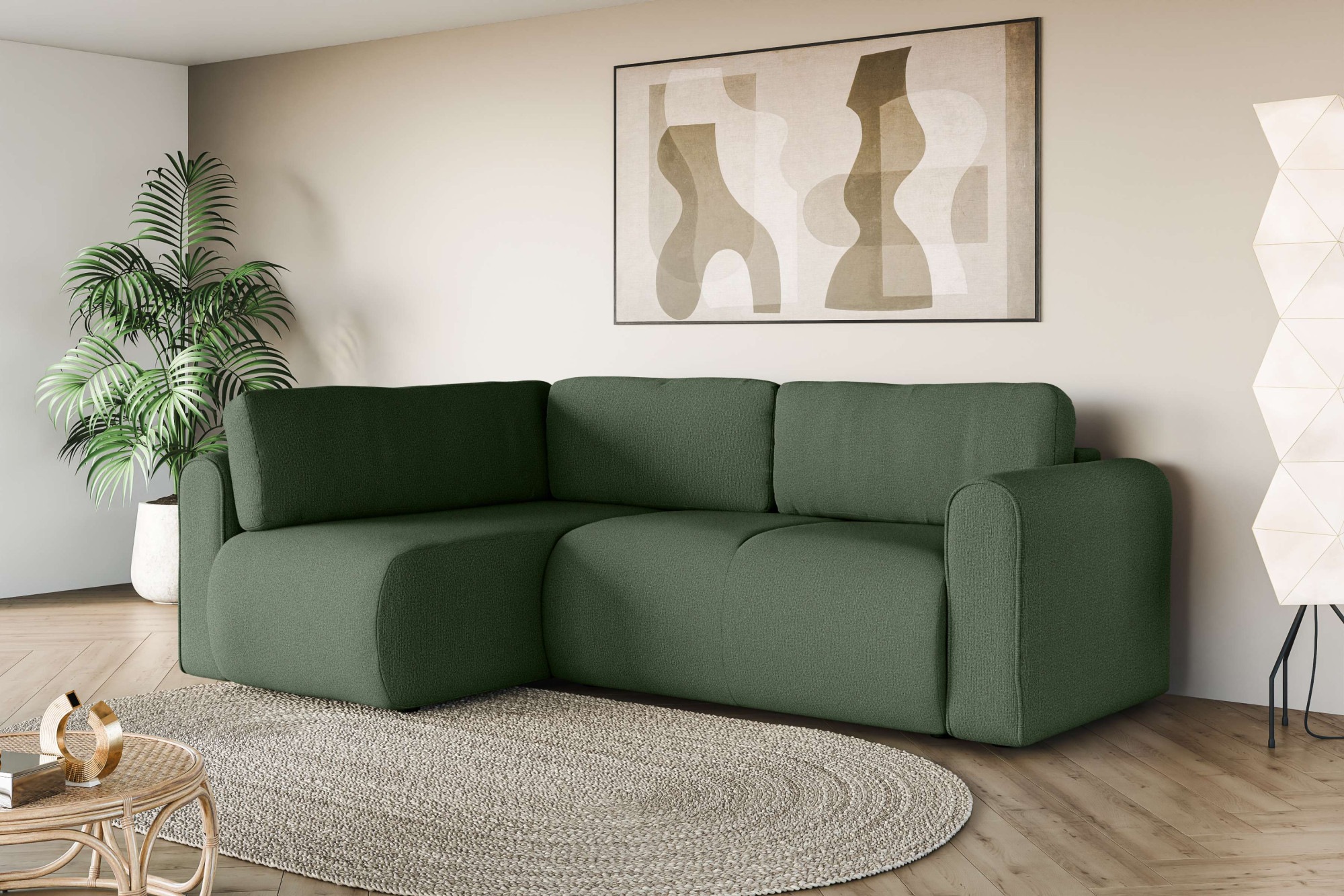 INOSIGN Ecksofa »Zacharia wahlweise Schlafsofa mit Bettkasten, B/T/H 250/16 günstig online kaufen