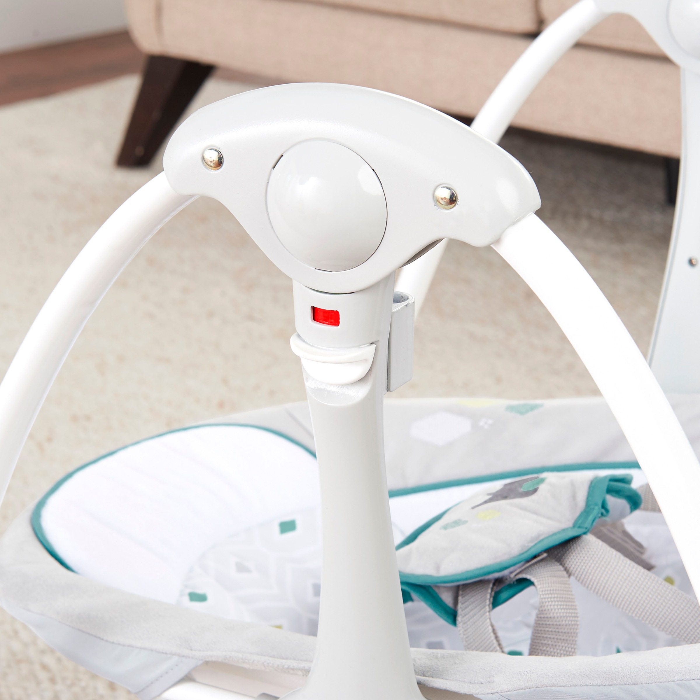 ingenuity Babyschaukel »ConvertMe Swing-2-Seat Portable Swing - Nash«, mit automatischer Schaukelfunktion und Sound-Effekt