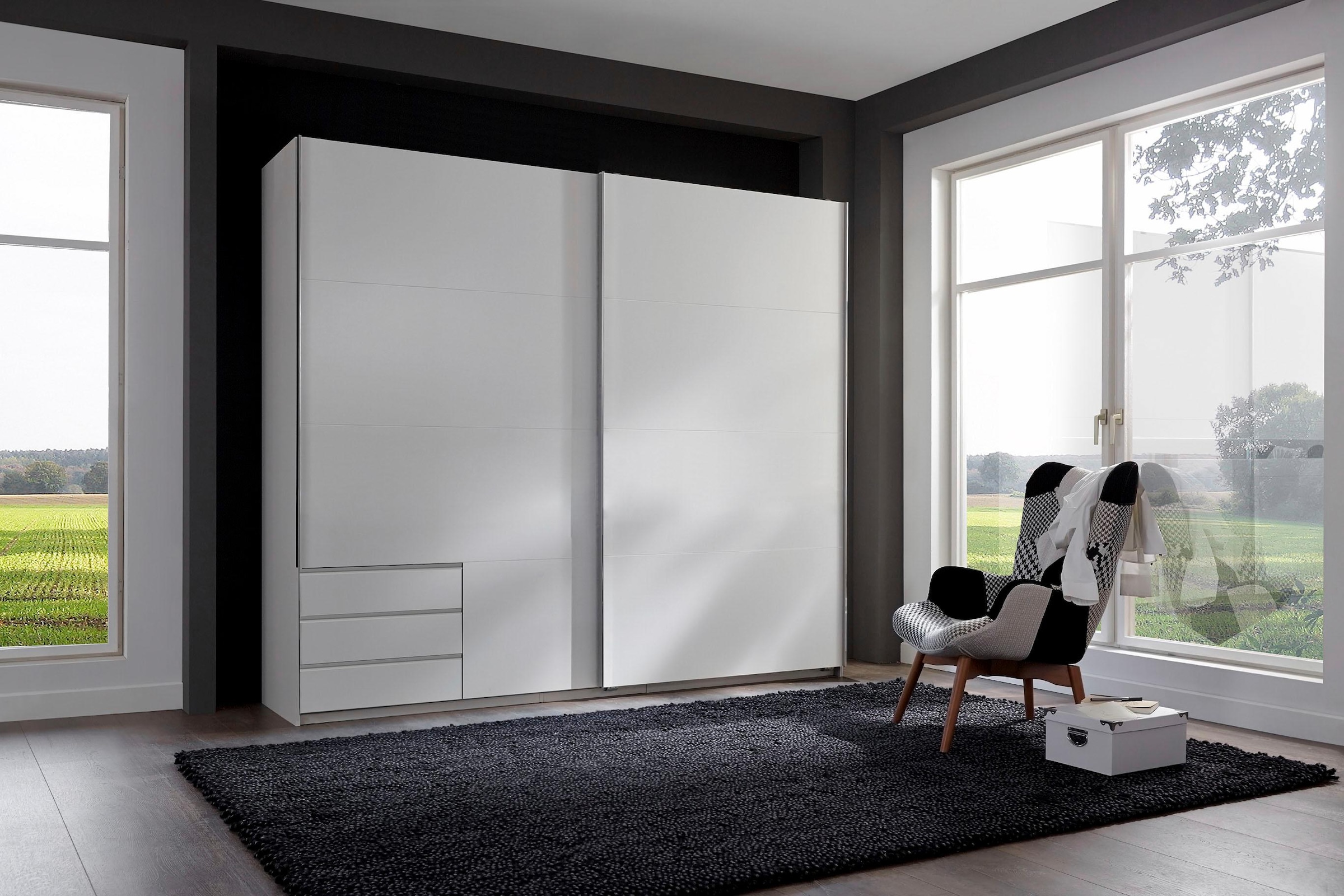 Wimex Schwebetürenschrank »Seattle« mit Schubkästen