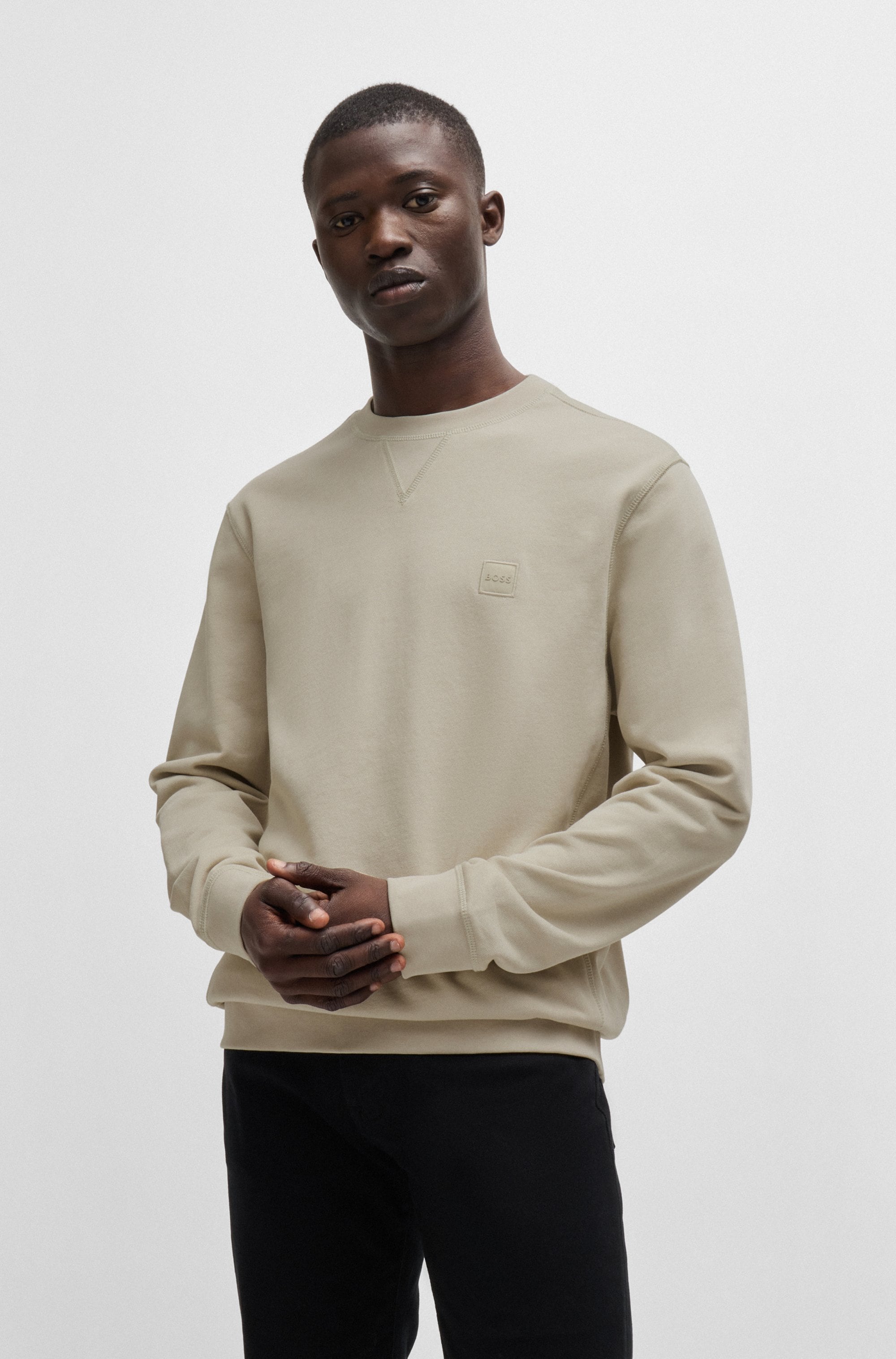 BOSS ORANGE Sweatshirt »Westart«, mit BOSS Logopatch
