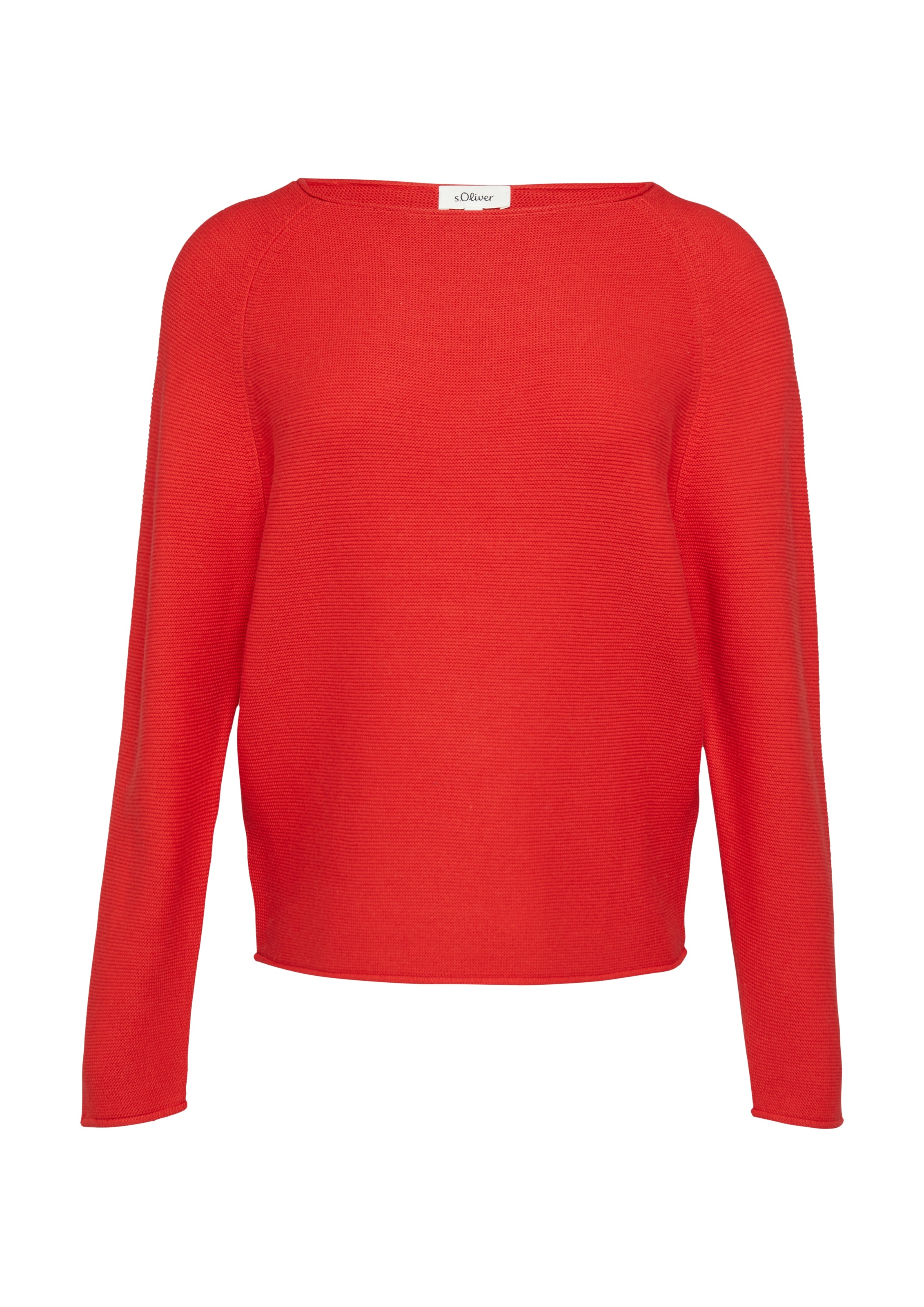 s.Oliver Strickpullover, mit U-Boot Ausschnitt