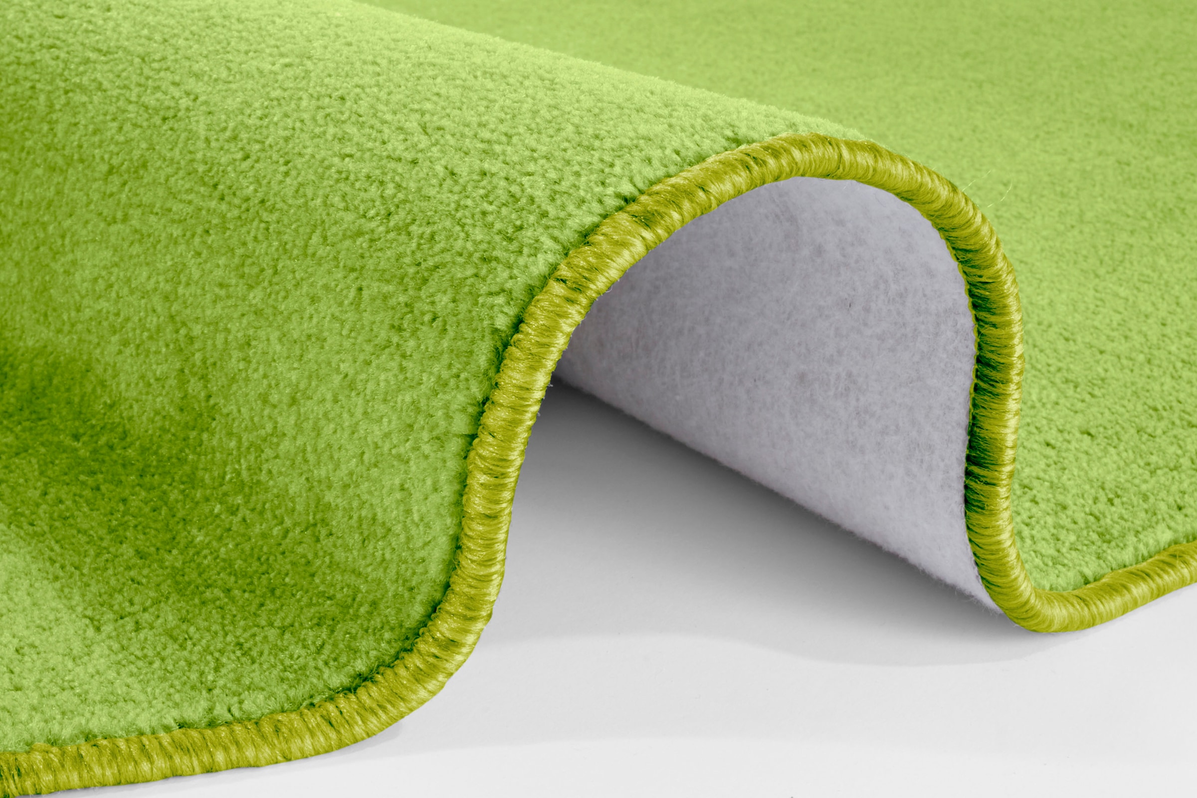 HANSE Home Teppich »Shashi«, rund, 8,5 mm Höhe, Kurzflor, Unifarben, Teppich, Weich, Esszimmer, Kinderzimmer, Flur