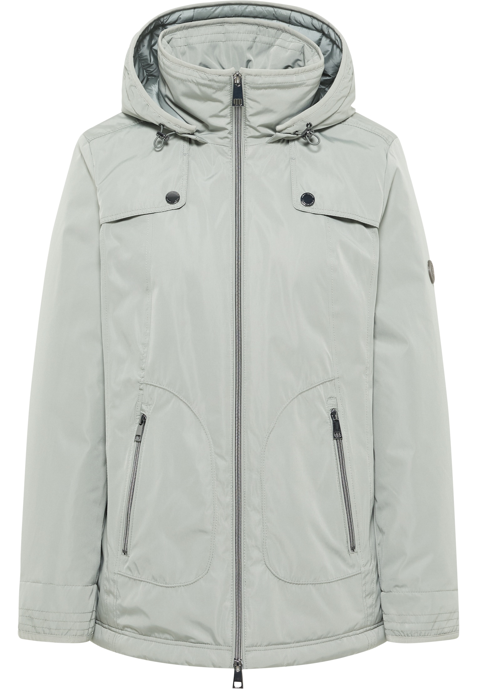 Barbara Lebek Outdoorjacke mit Kapuze mit Kapuze