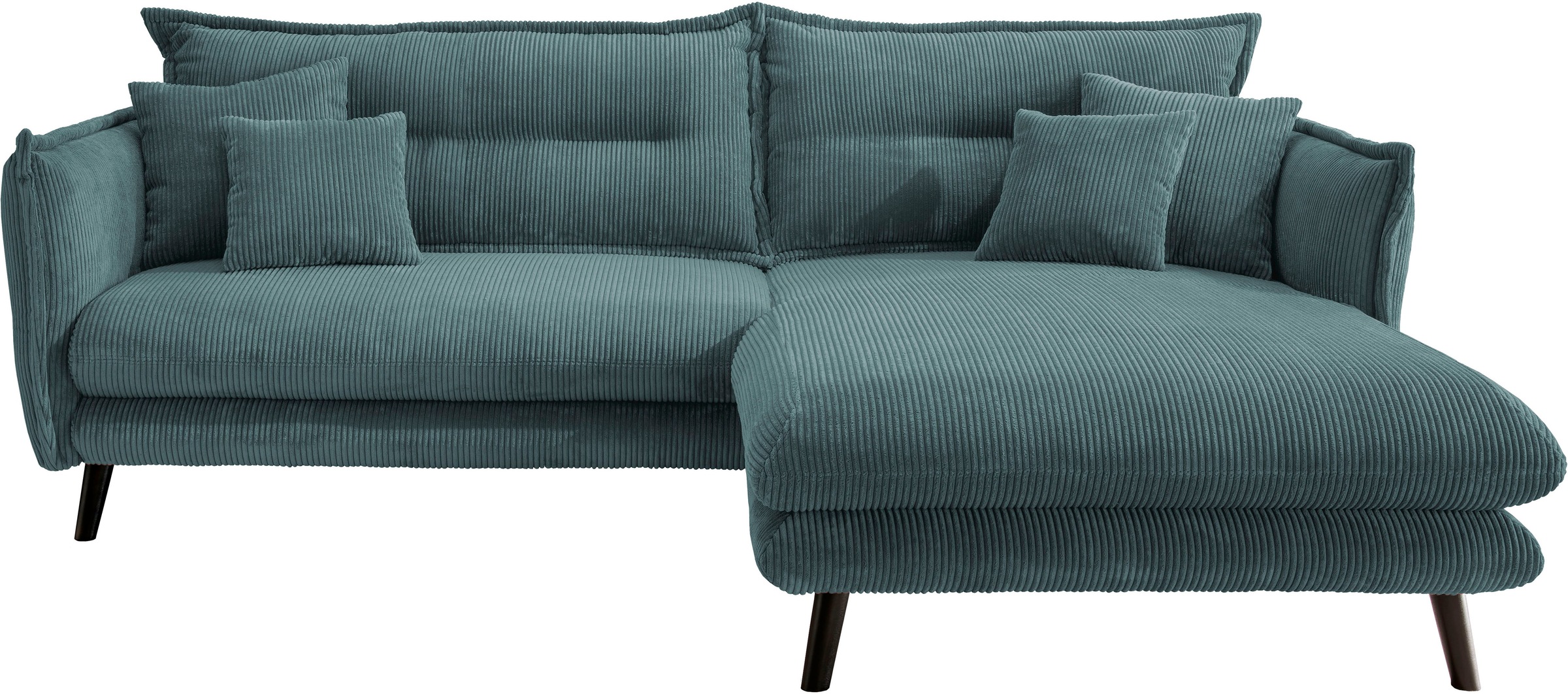 INOSIGN Ecksofa »Lazio modernes Design, bequem, schmale Armlehnen, OTTOs Ch günstig online kaufen